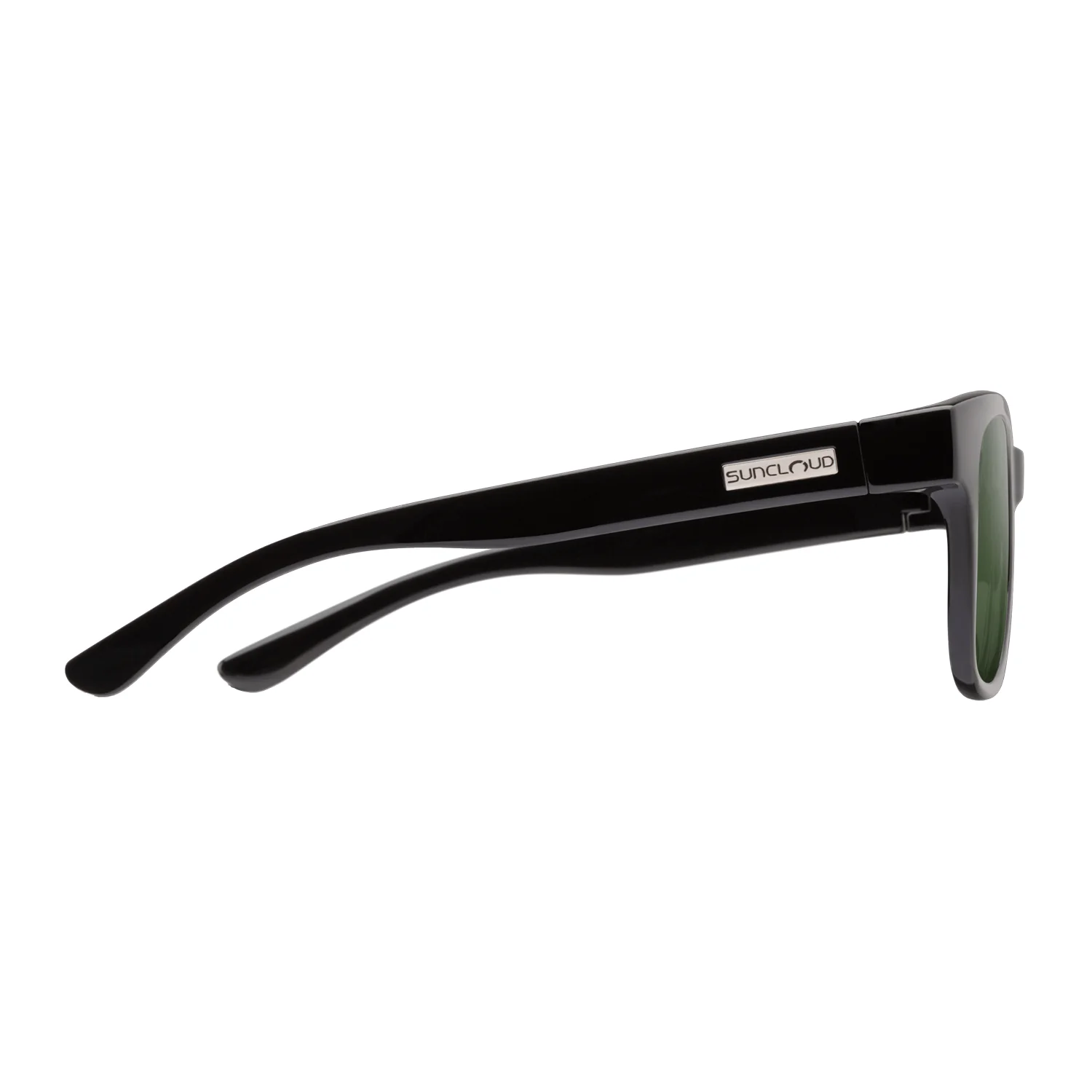 Suncloud Leeway Sunglasses Black/Polarized Gray Green - Image 3