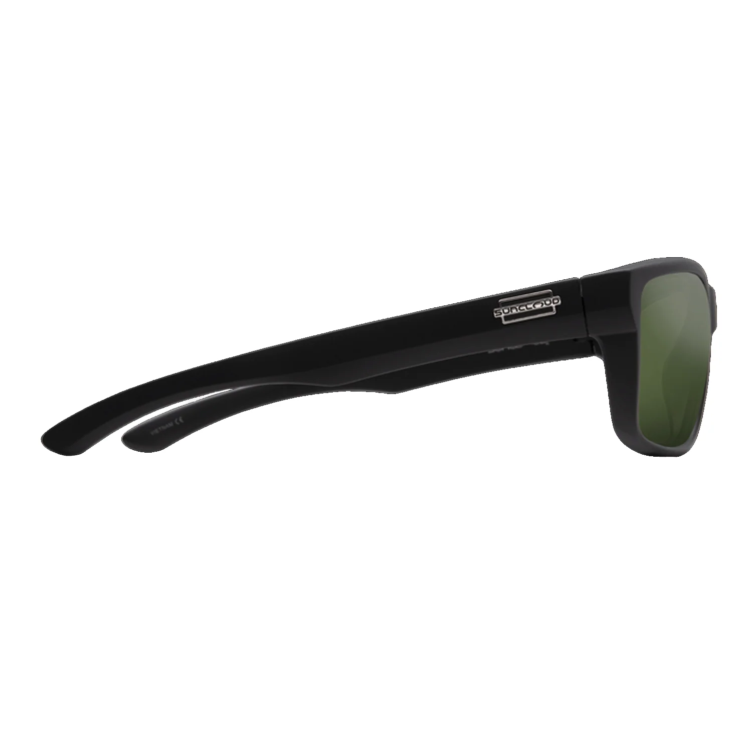 Suncloud Mayor Sunglasses Matte Black/Polar Gray Green - Image 3