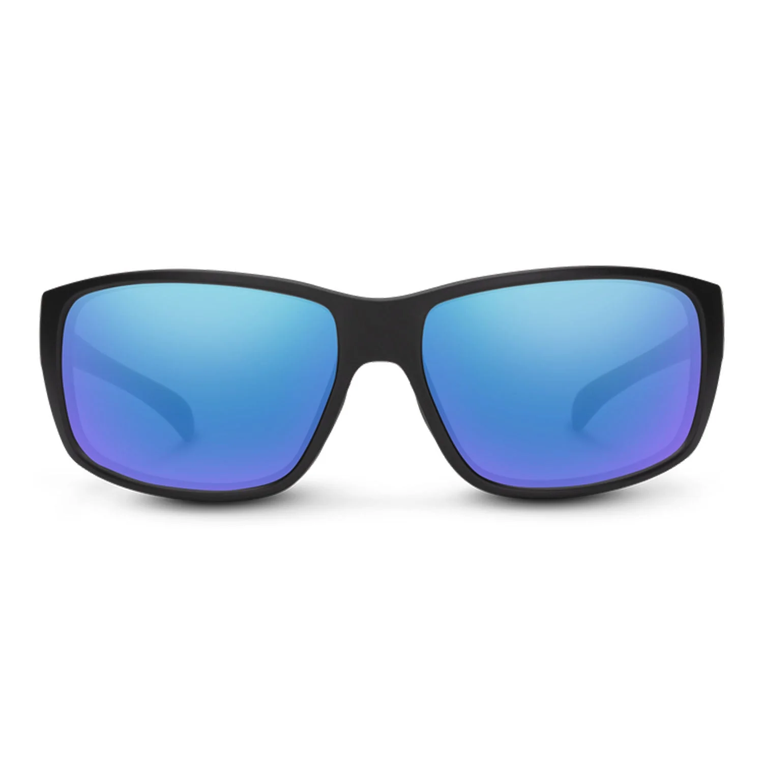 Suncloud Milestone Sunglasses Matte Black/Polarized Blue Mirror - Image 2