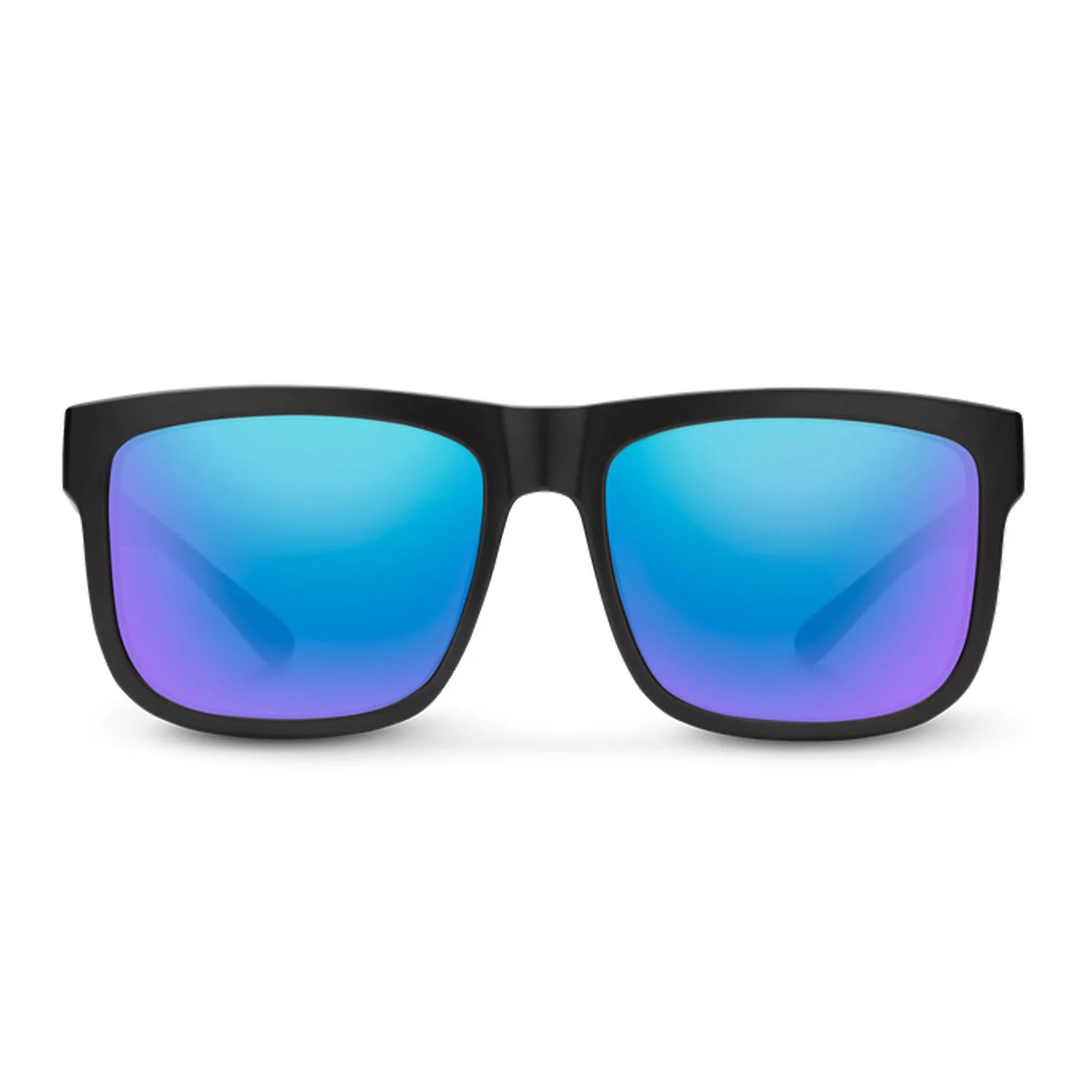 Suncloud Quiver Sunglasses Matte Black/Polarized Blue Mirror - Image 2