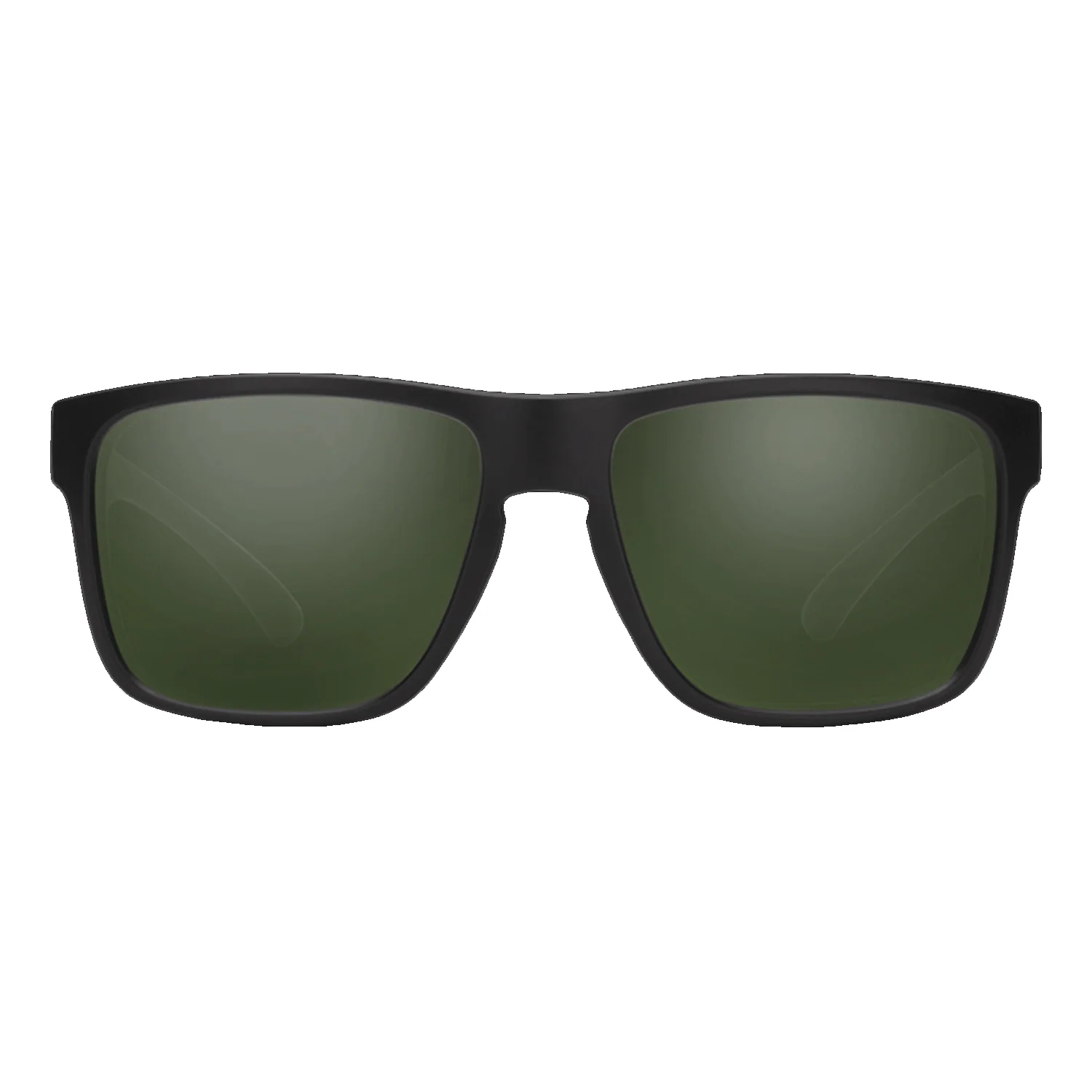 Suncloud Rambler Sunglasses Matte Black/Polar Gray Green - Image 2