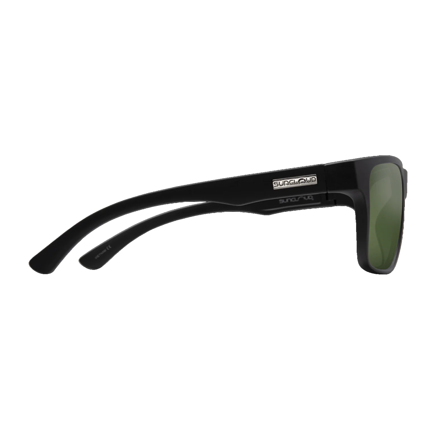 Suncloud Rambler Sunglasses Matte Black/Polar Gray Green - Image 3