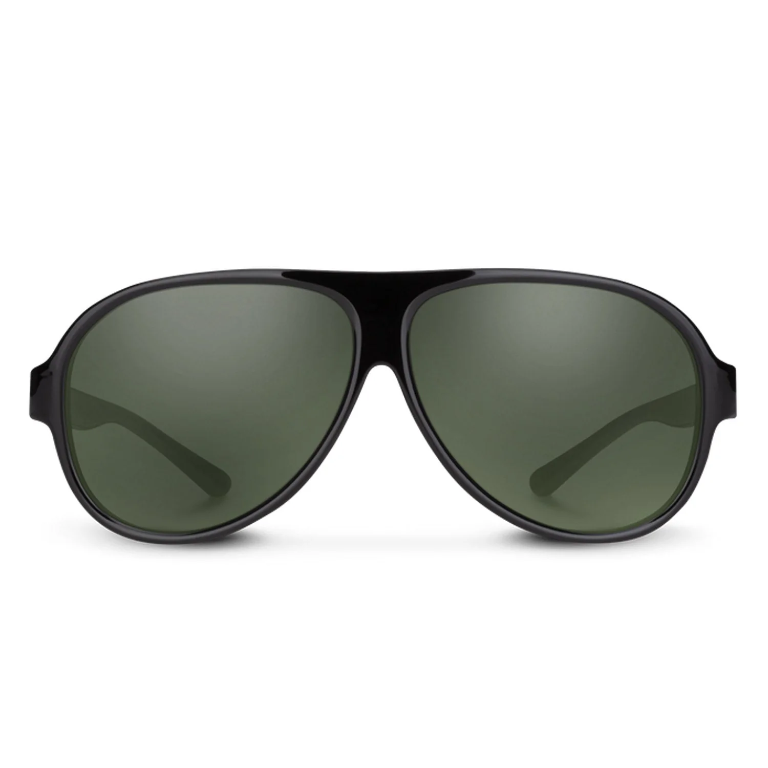 Suncloud Rooney Sunglasses Black/Polarized Gray Green - Image 2