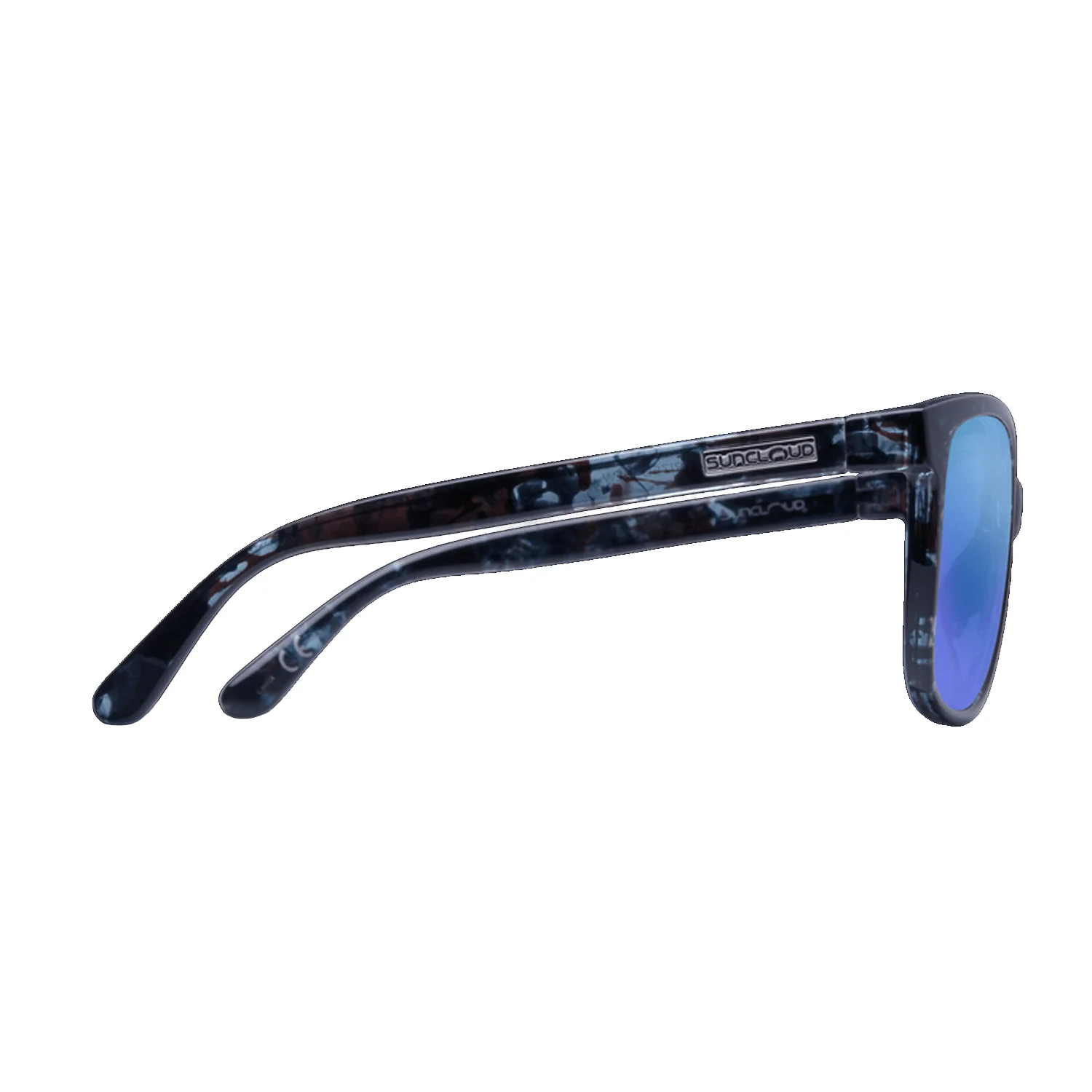 Suncloud Sashay Sunglasses Blue Tortoise/Polar Blue Mirror - Image 3