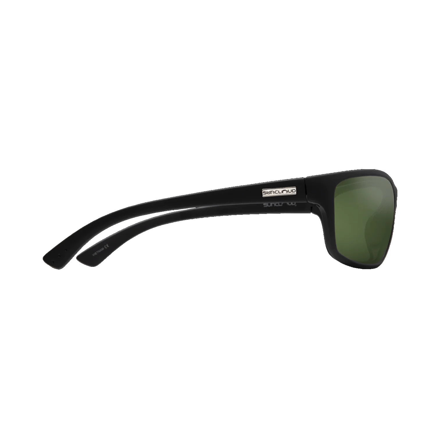 Suncloud Sentry Sunglasses Matte Black/Polar Gray Green - Image 3