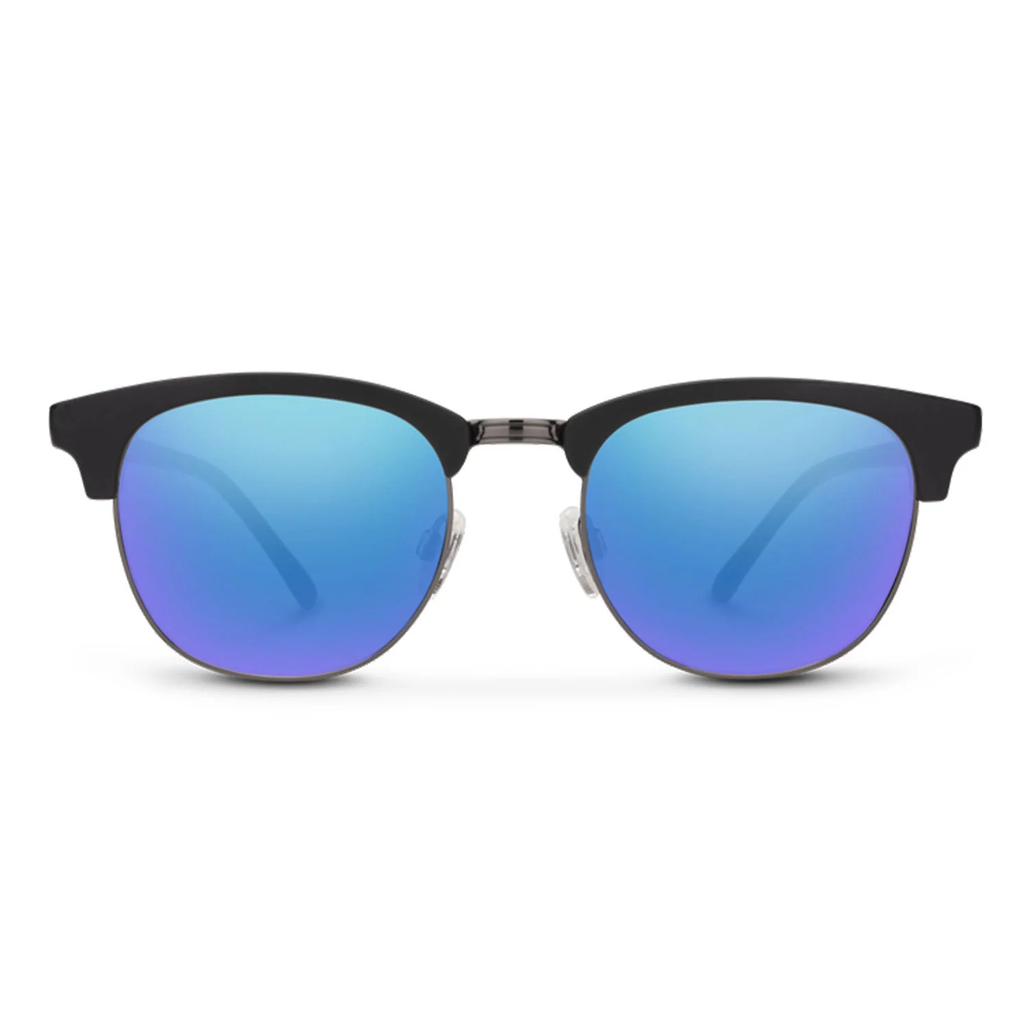 Suncloud Step Out Sunglasses Matte Black/Polarized Blue Mirror - Image 2