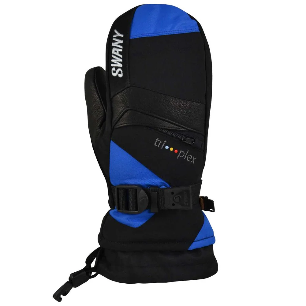 Swany Kids X-Change Jr. Mitt Black/Royal Blue
