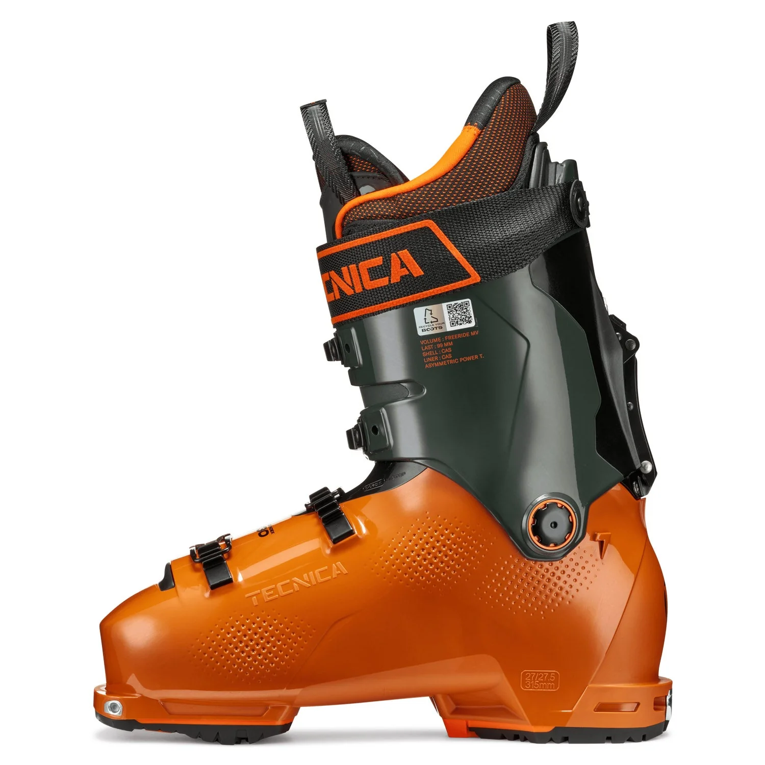 Tecnica Cochise 130 Ski Boot 2027 Dark Icon Orange - Image 3
