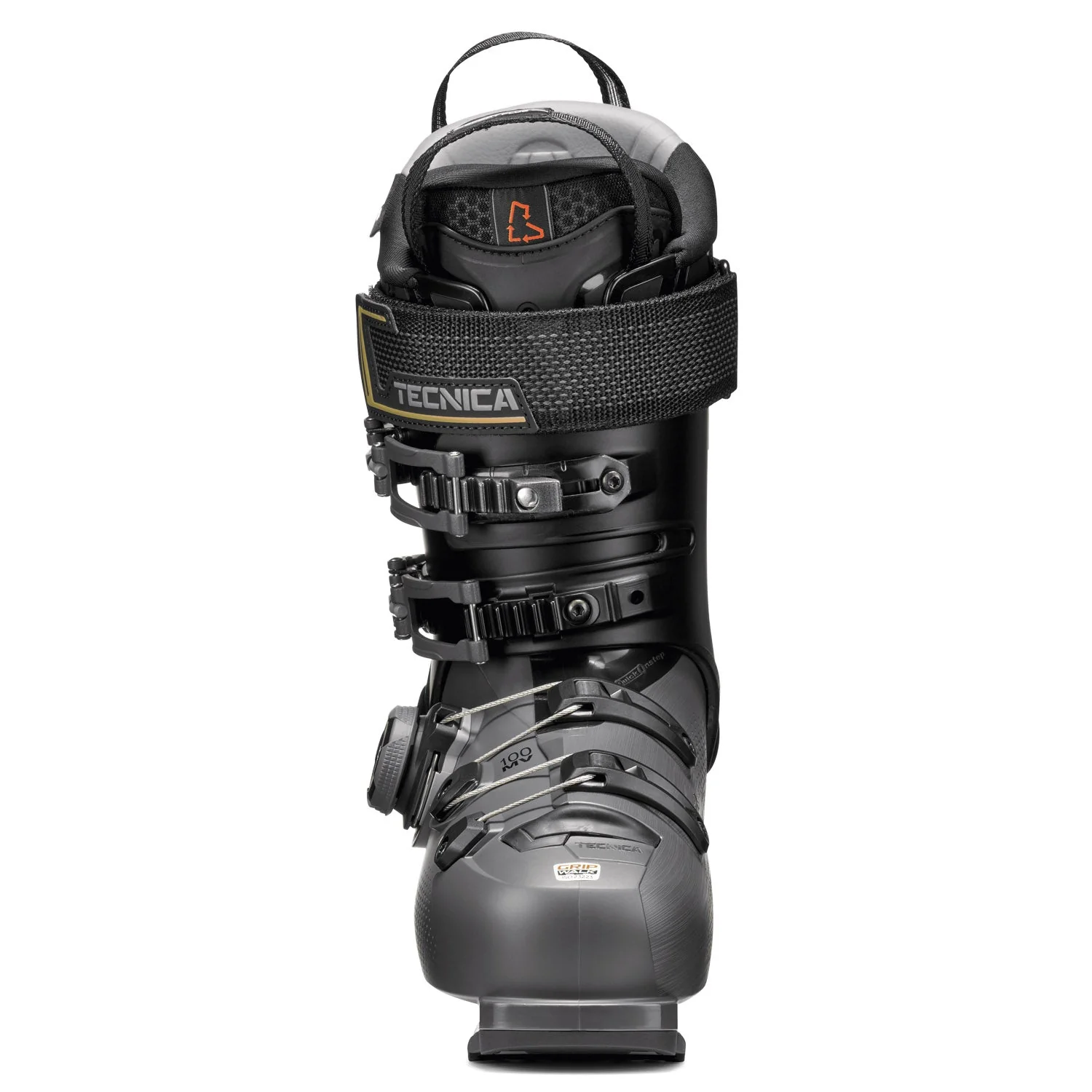 Tecnica Mach BOA MV 100 Ski Boot 2026 Race Grey - Image 2