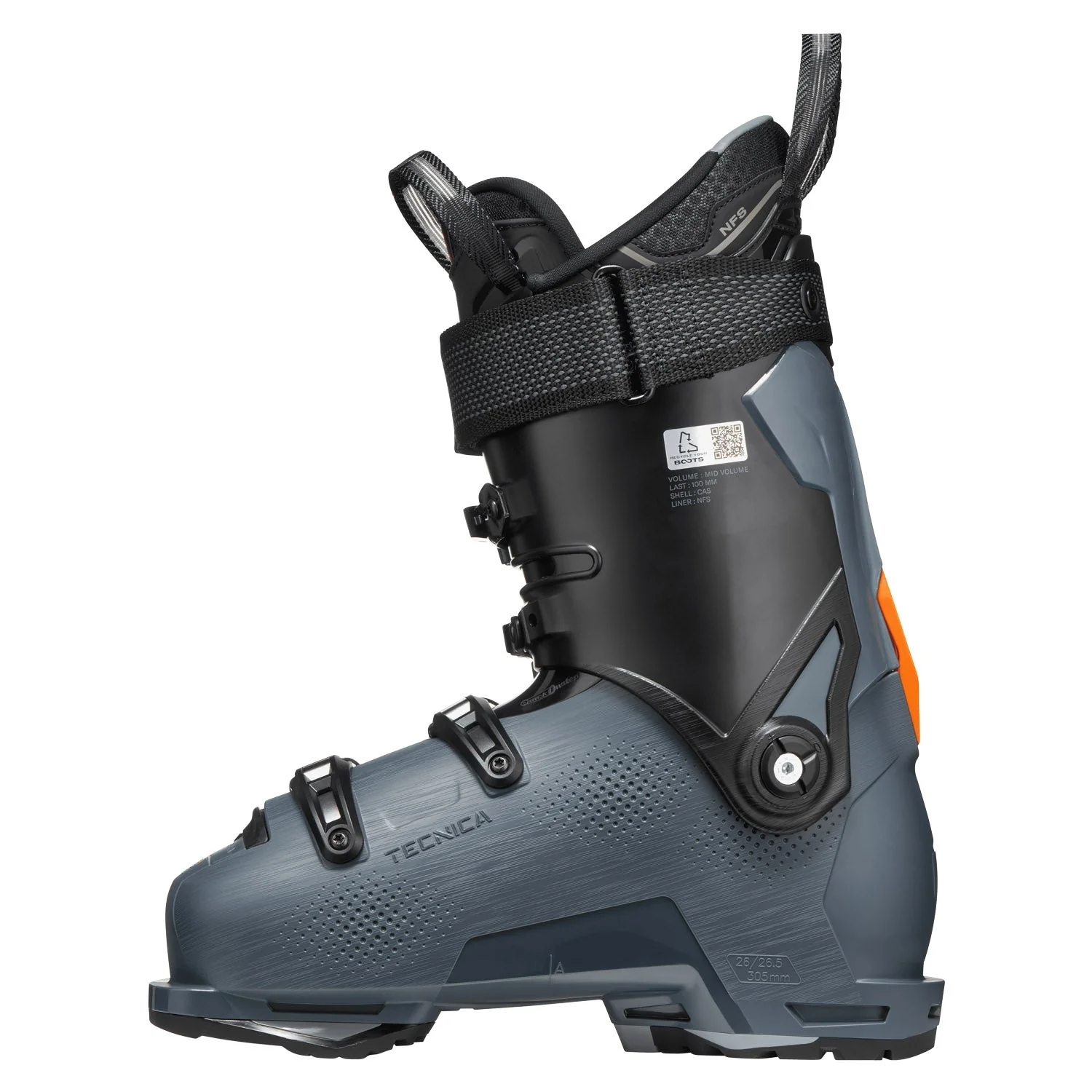 Tecnica Mach BOA MV 120 Ski Boot 2026 Dark Avio - Image 3