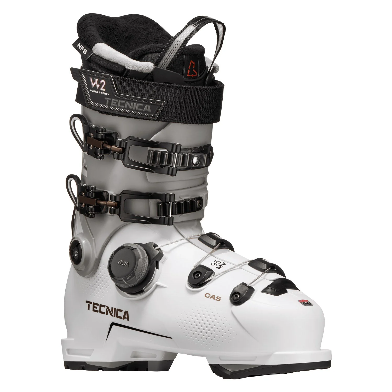 Tecnica Women's Mach BOA MV 95 Ski Boot 2026 Cold White - Image 5