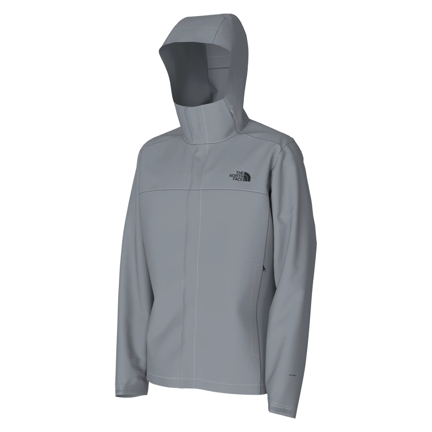 The North Face Men's Venture 2 Jacket Mid Grey/Mid Grey/TNF Black - Image 2