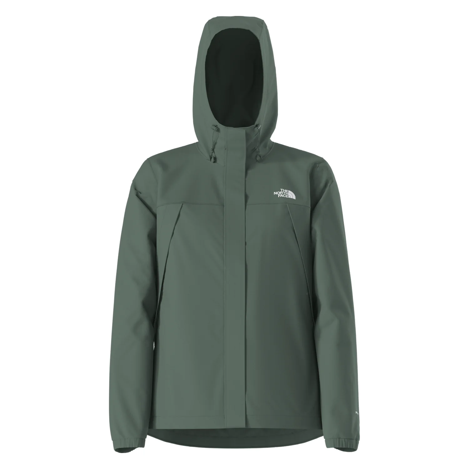 The North Face Women's Antora Rain Jacket Duck Green - Image 3