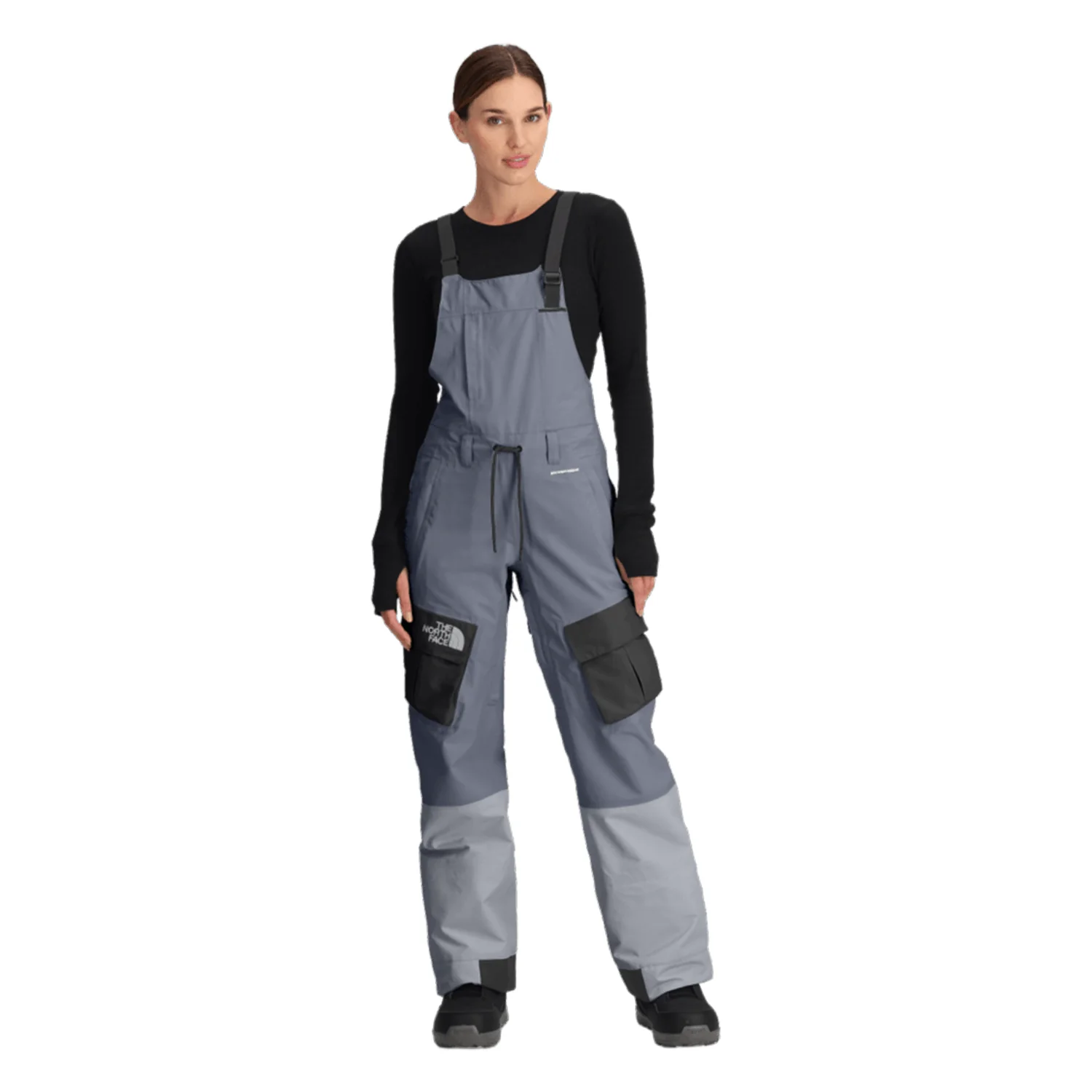 The North Face Women's Dragline Bib 2026 Blue Flax/Twilight Galaxy/TNF Black