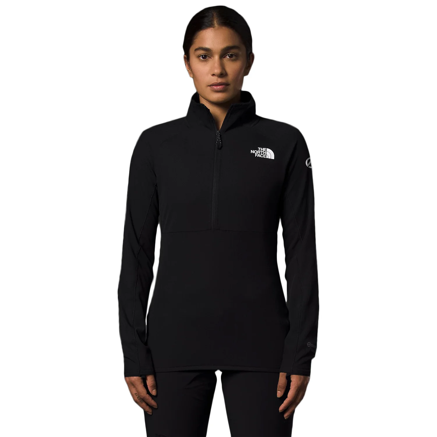 The North Face Women's Summit Futurefleece LT 1/2 Zip Sweater 2024 TNF Black