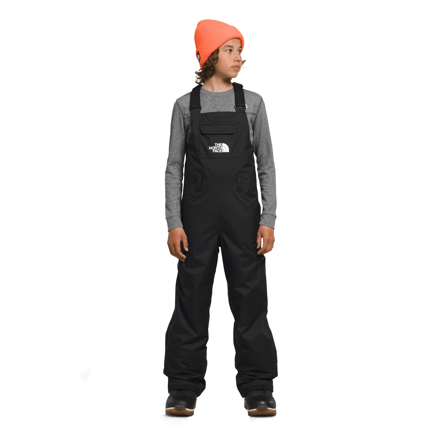 The North Face Youth Freedom Insulated Bib 2024 TNF Black
