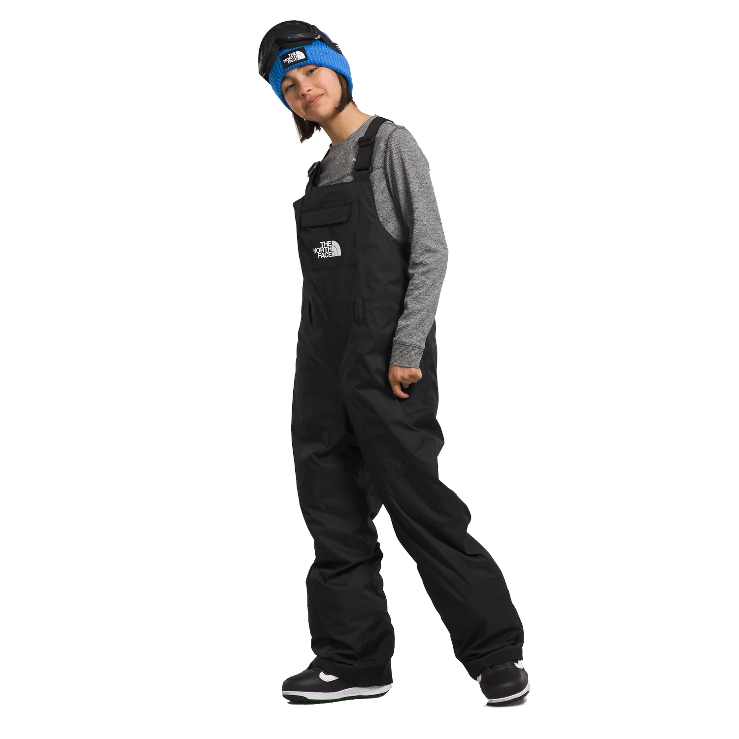 The North Face Youth Freedom Insulated Bib 2024 TNF Black - Image 4