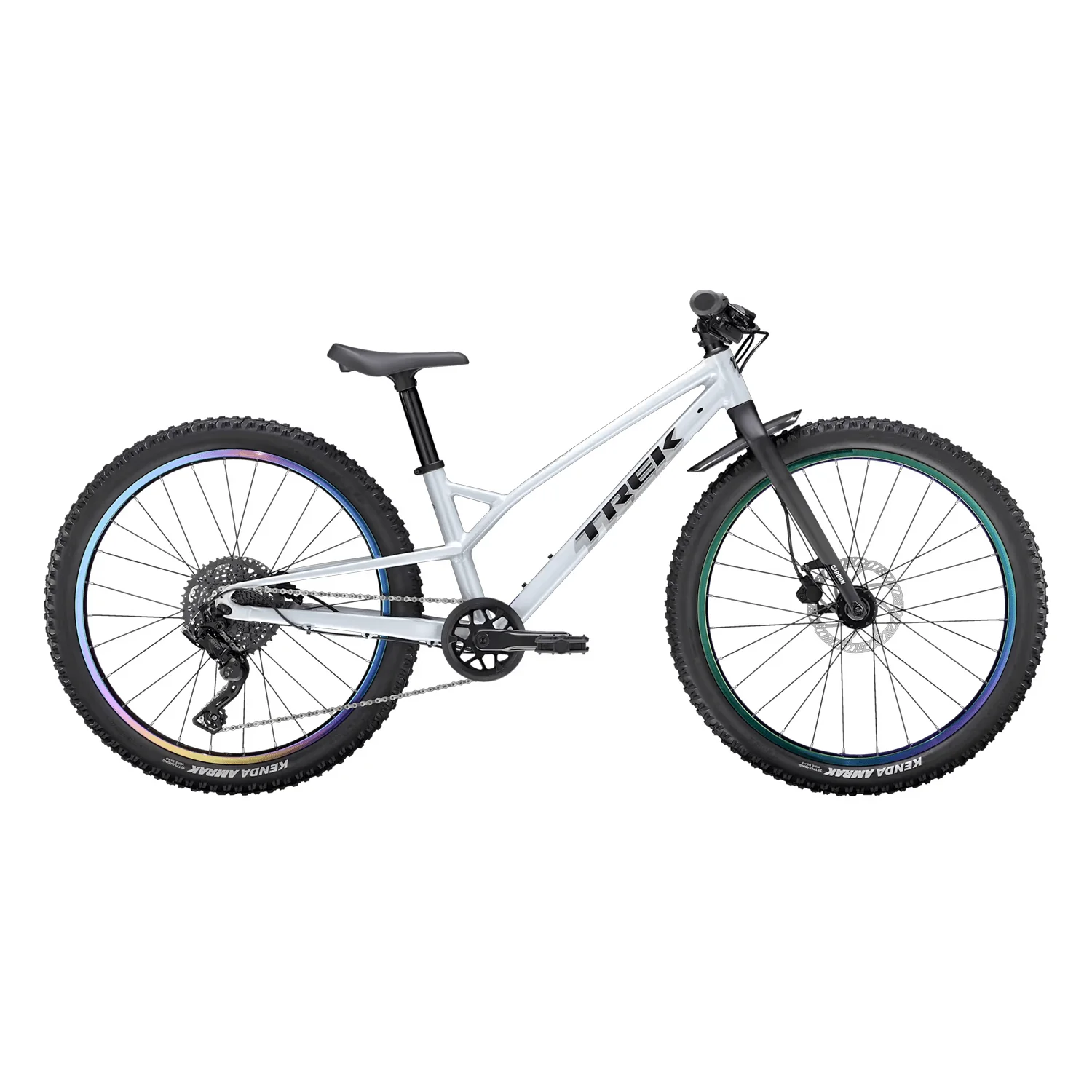 Trek Kids Wahoo Trail 24" Bike 2025 Plasma Grey Pearl