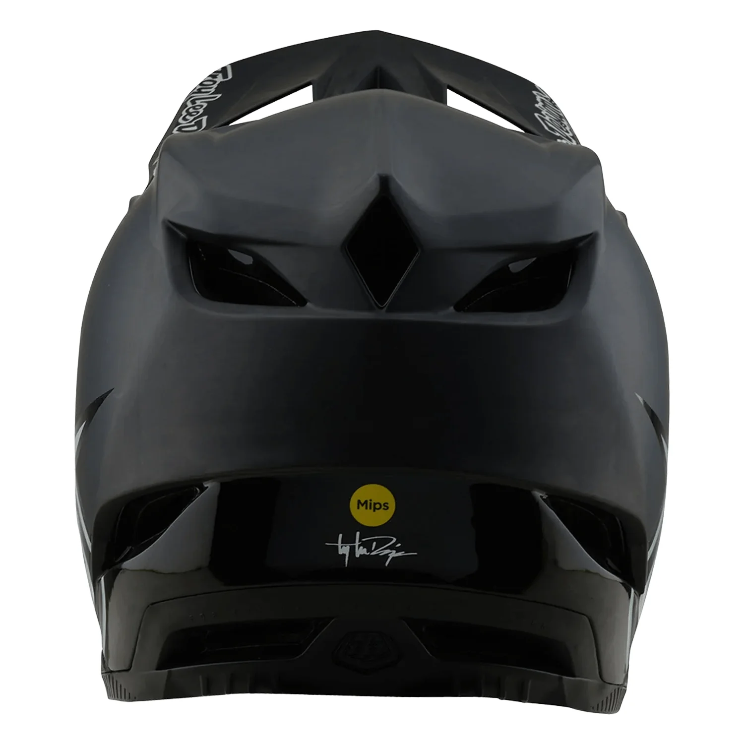 Troy Lee Designs D4 Carbon MIPS Helmet Stealth Black - Image 4