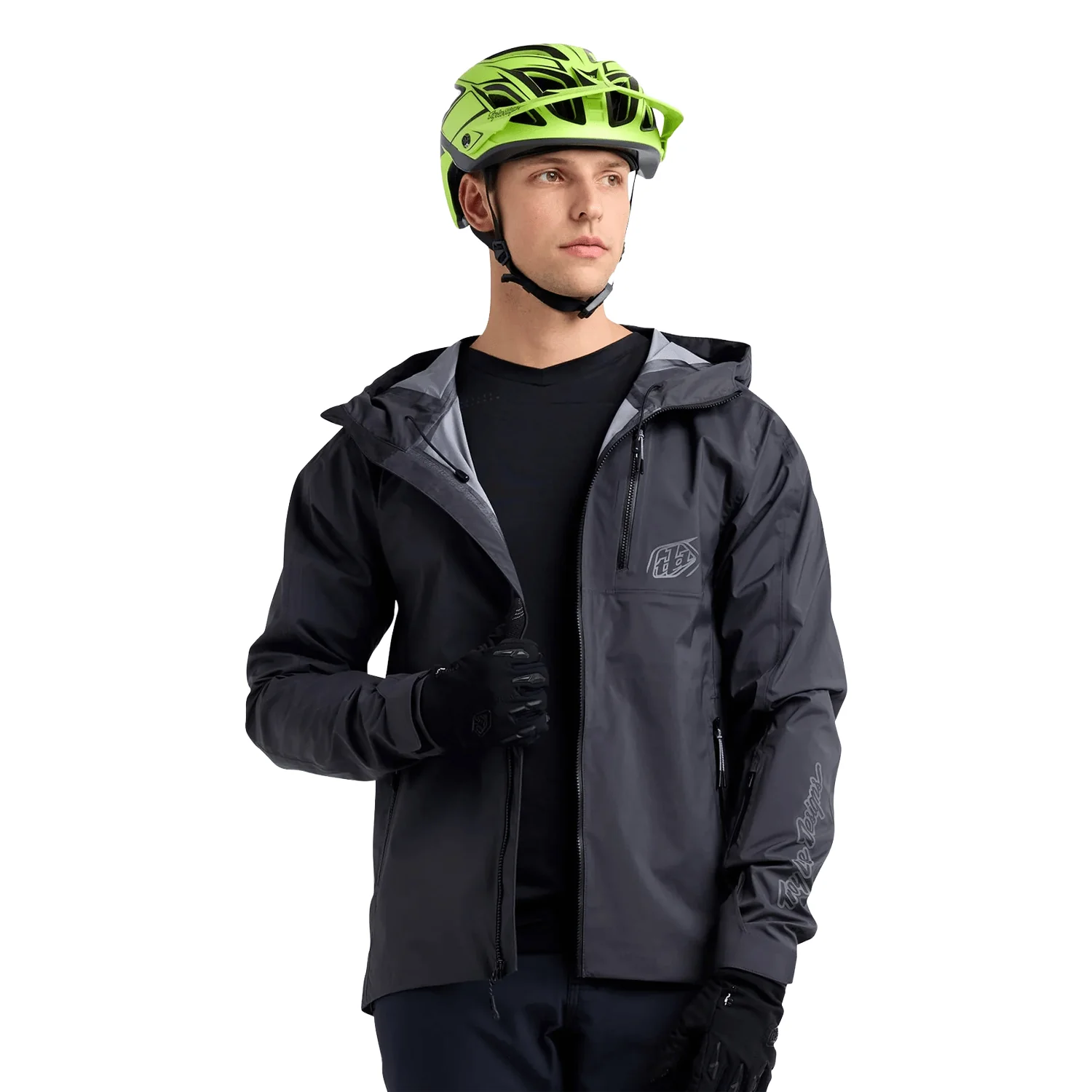 Troy Lee Designs Resist Jacket Mono Carbon
