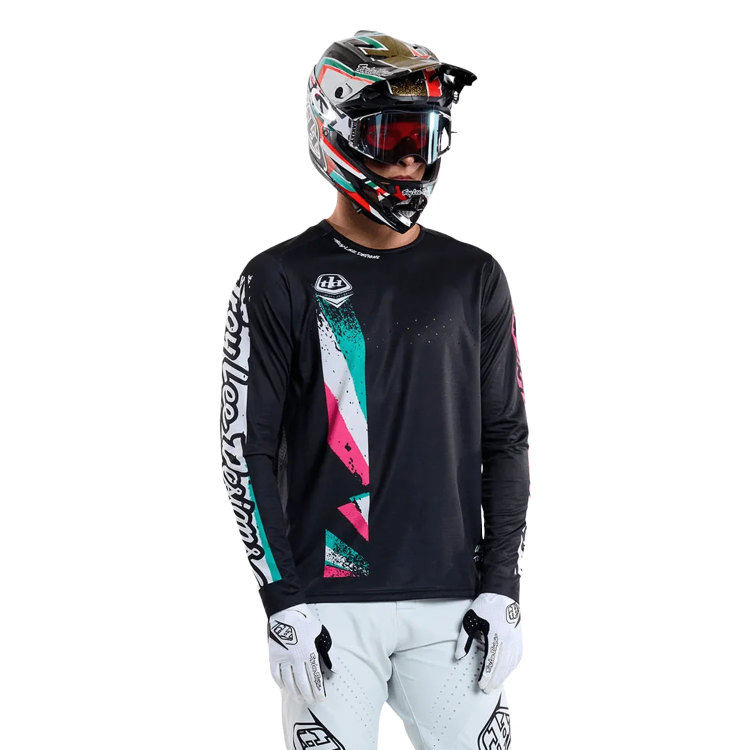 Troy Lee Designs Sprint Jersey Full Pull Black