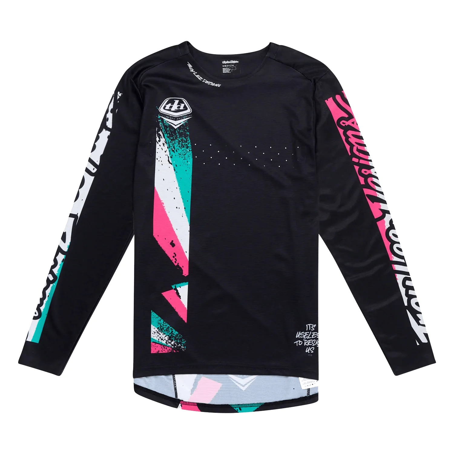 Troy Lee Designs Sprint Jersey Full Pull Black - Image 2