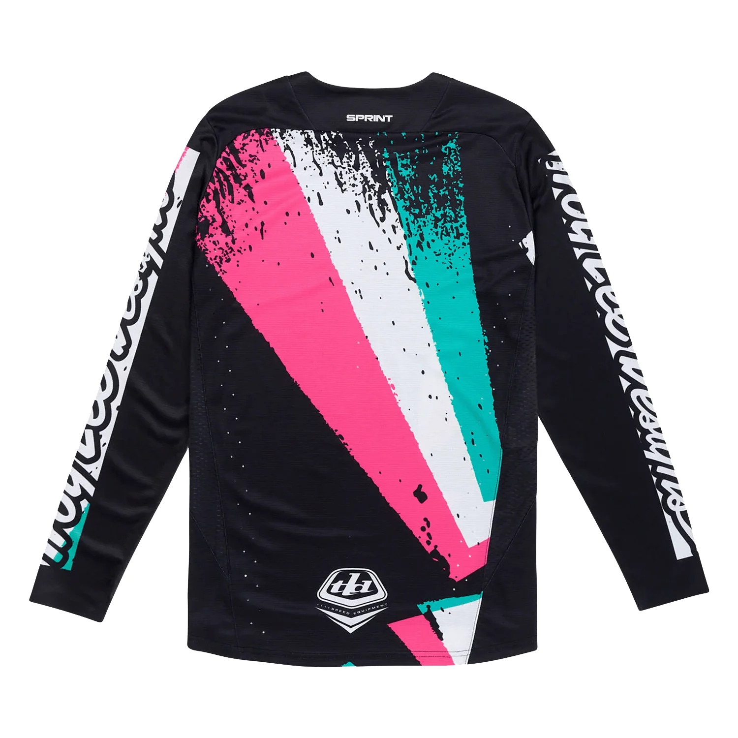 Troy Lee Designs Sprint Jersey Full Pull Black - Image 3
