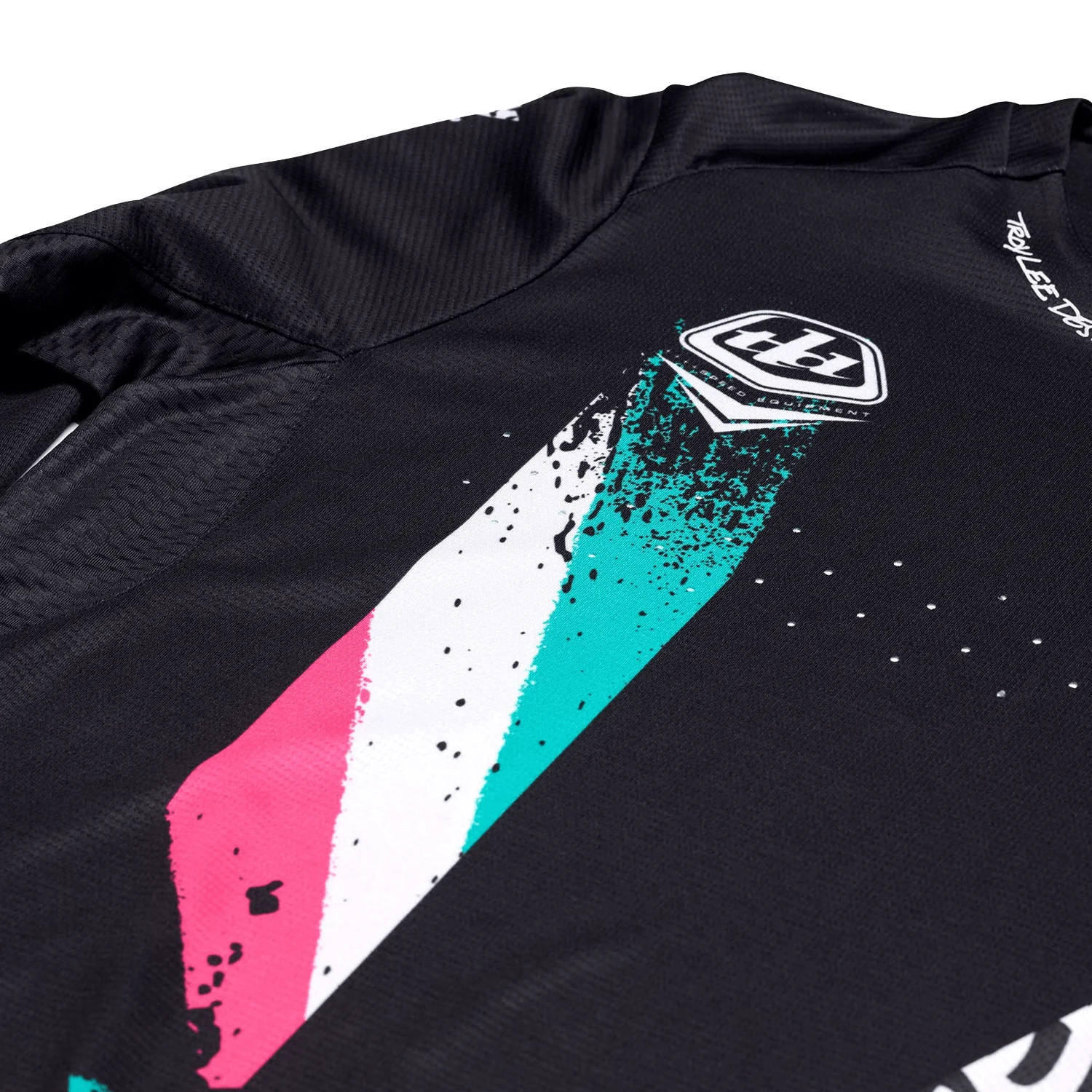 Troy Lee Designs Sprint Jersey Full Pull Black - Image 4