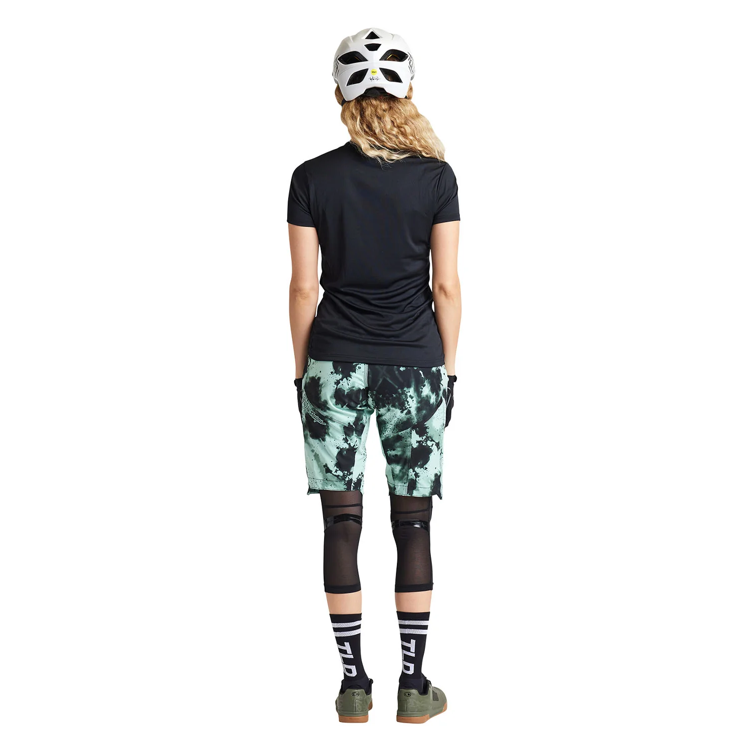 Troy Lee Women's Lilium S/S Jersey 2024 Black - Image 3