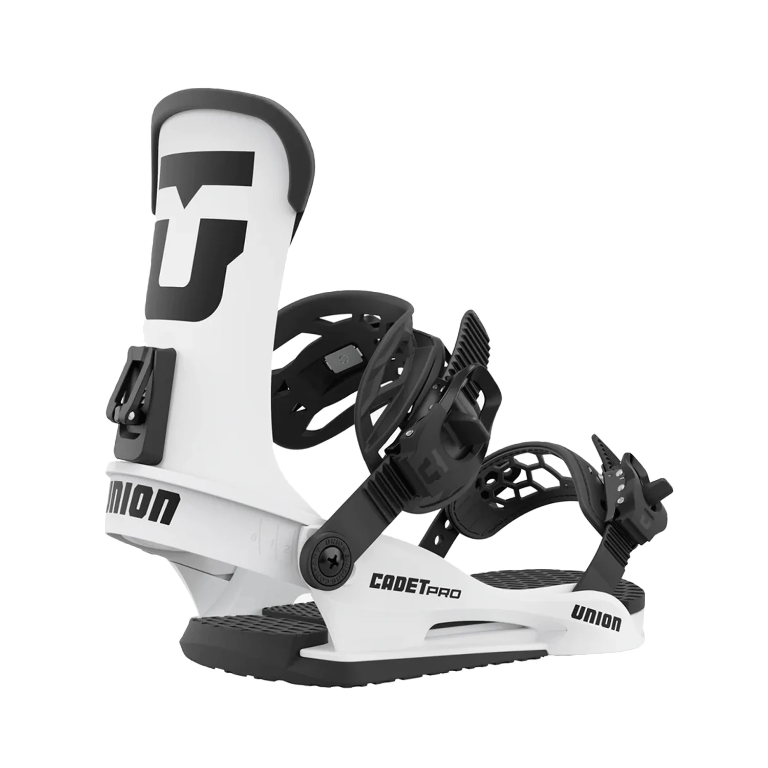 Union Kid's Cadet Pro Snowboard Bindings 2024 White