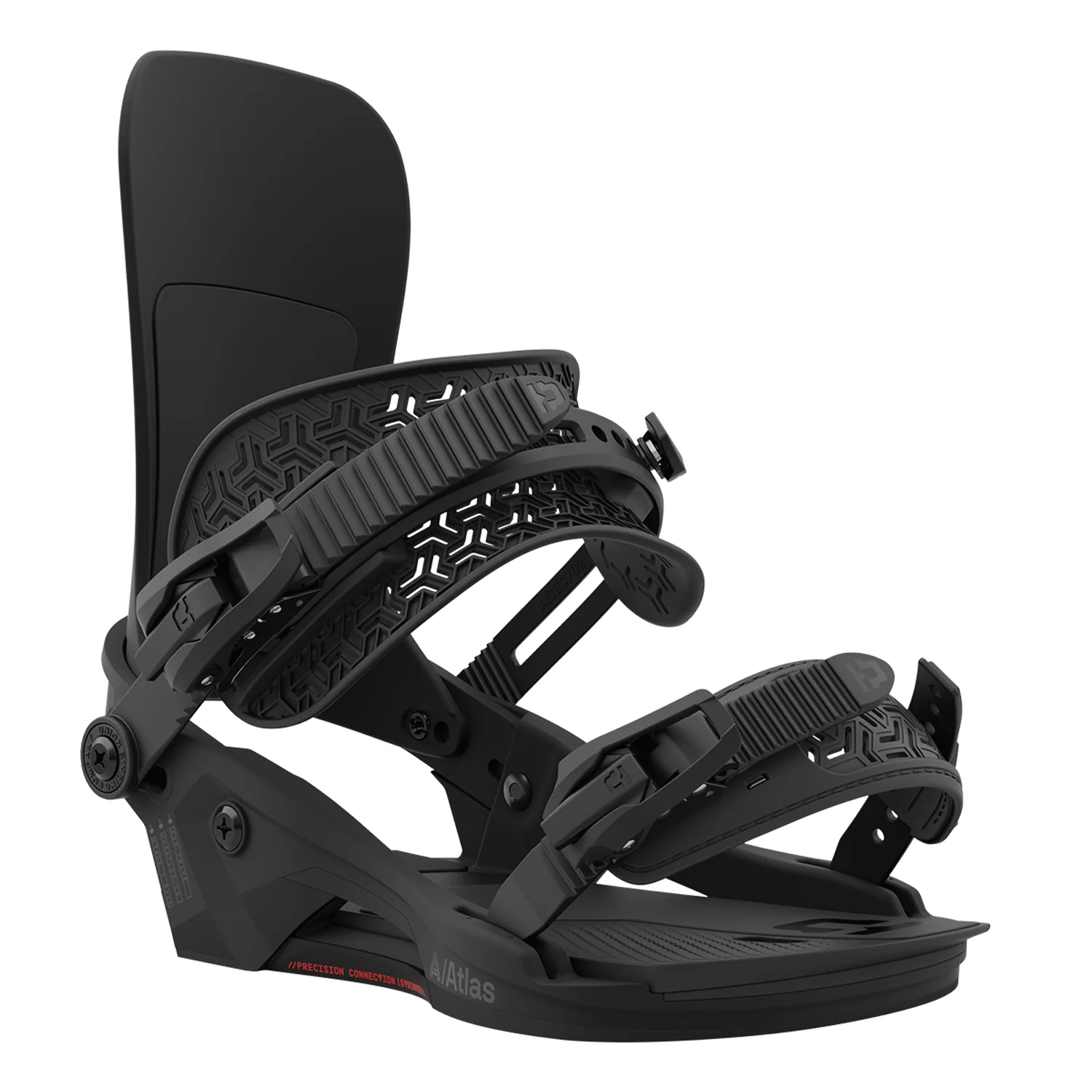 Union Men's Atlas Snowboard Bindings 2024 Black - Image 2