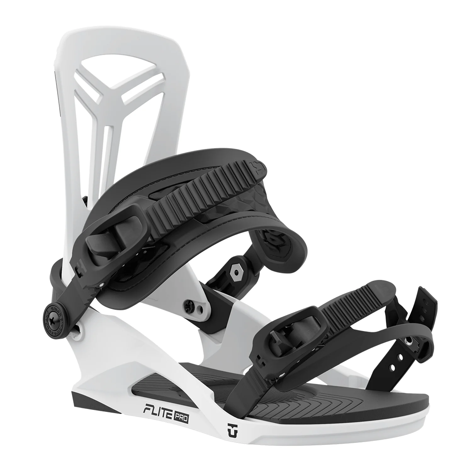 Union Men's Flite Pro Snowboard Bindings 2024 White - Image 2