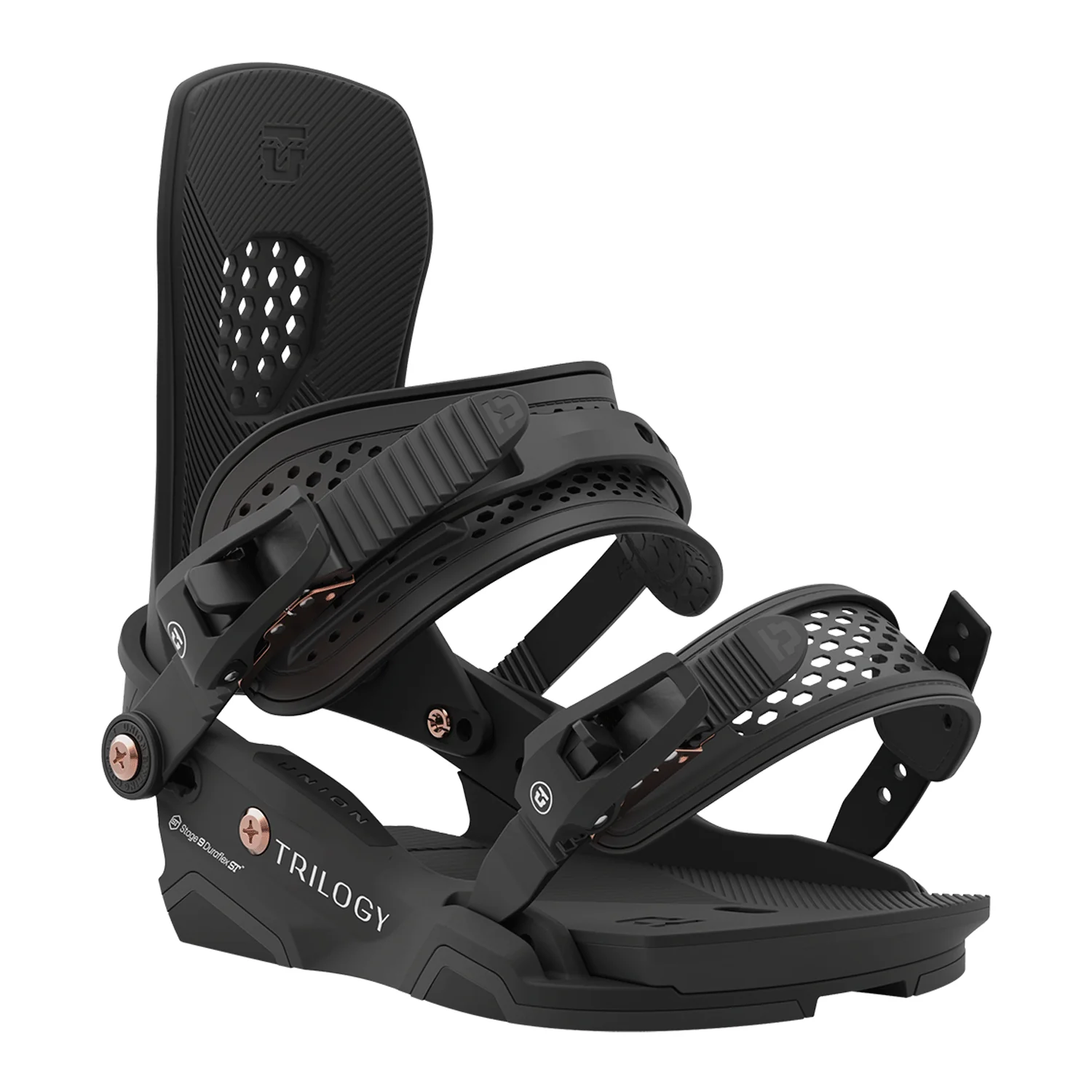 Union Women's Trilogy Snowboard Bindings 2024 Black - Image 2