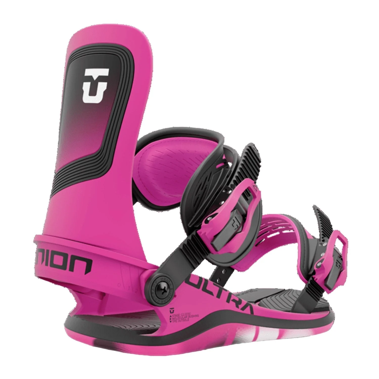 Union Women's Ultra Snowboard Bindings 2025 Hot Pink