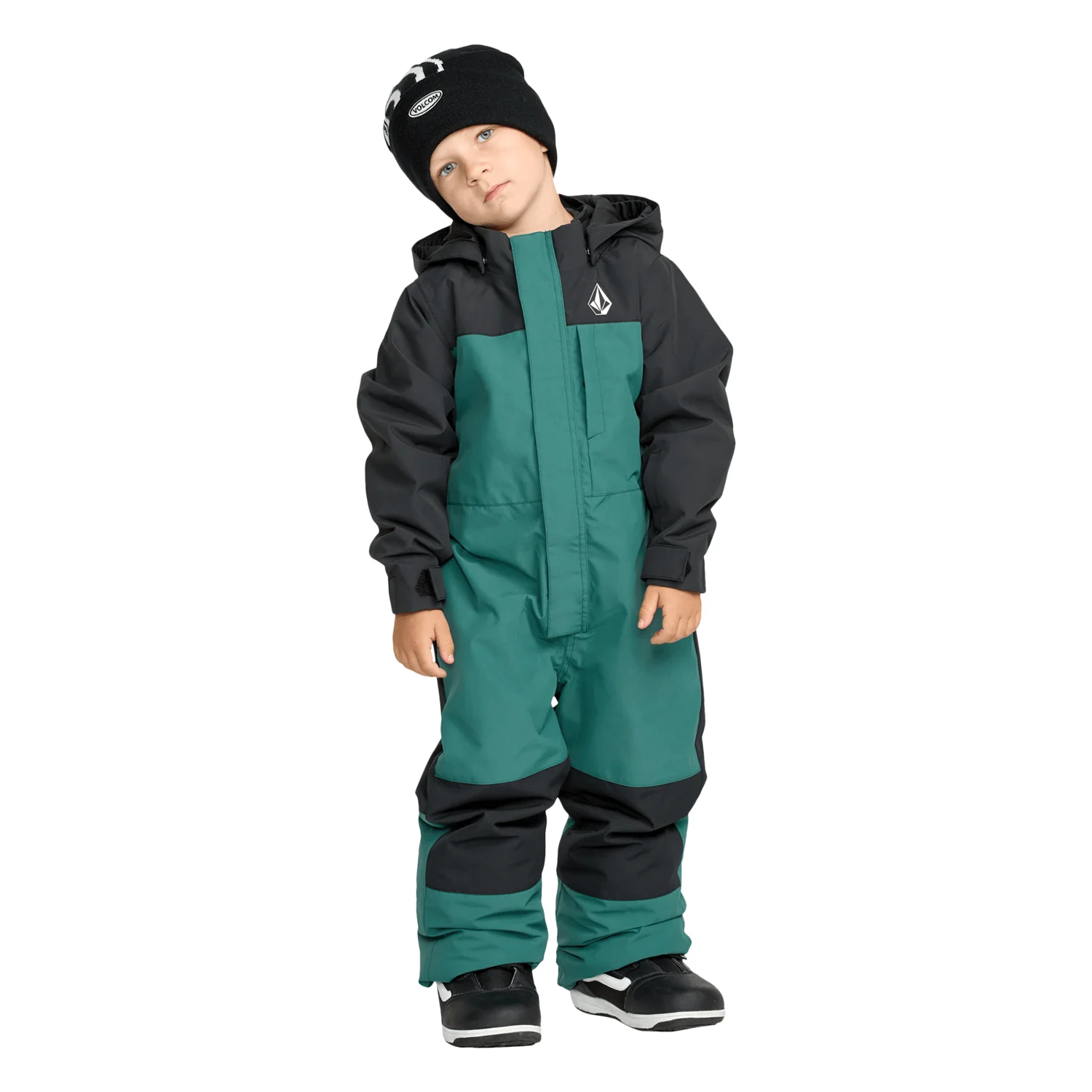 Volcom Kids Little Flurry One Piece 2026 Atlantic Deep