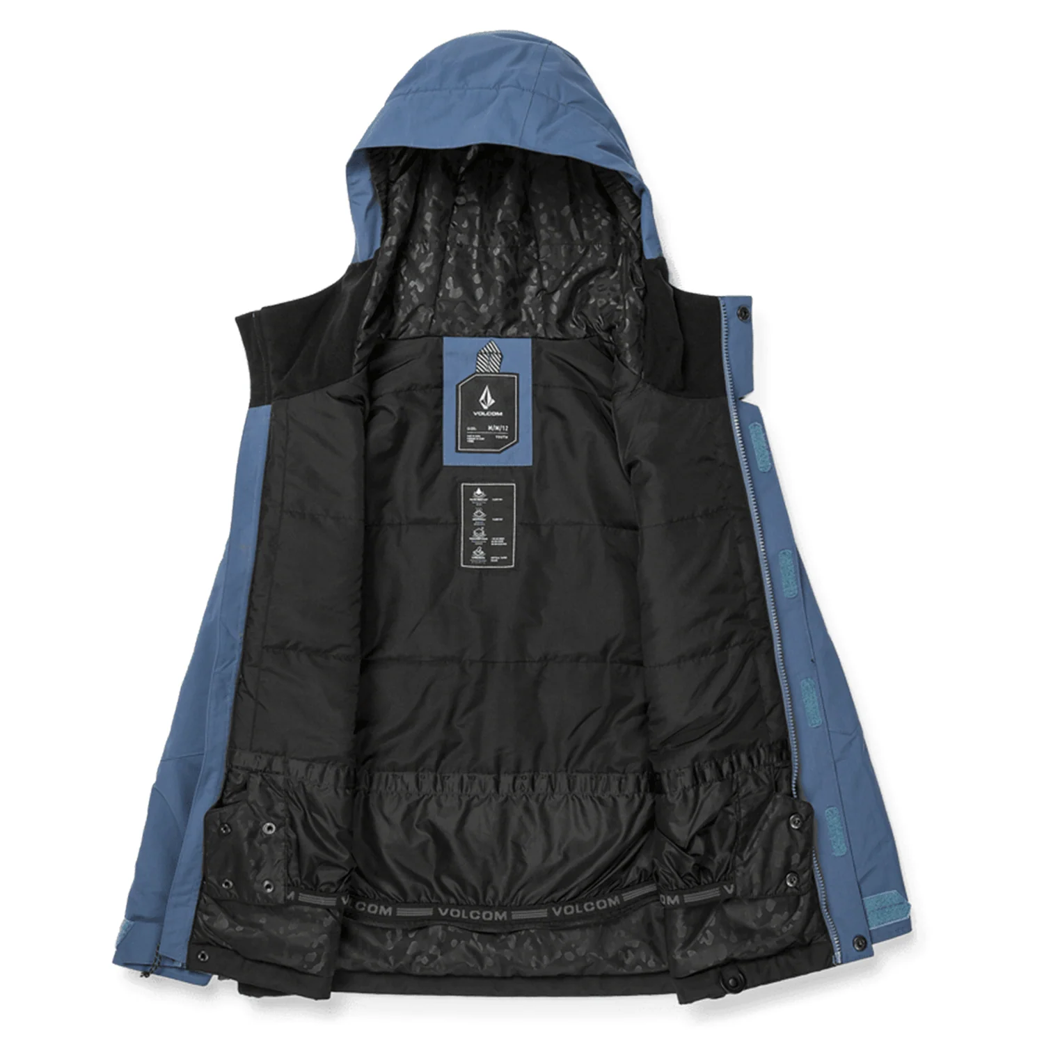 Volcom Kids Sass'N'Fras Insulated Jacket 2025 Indigo - Image 3