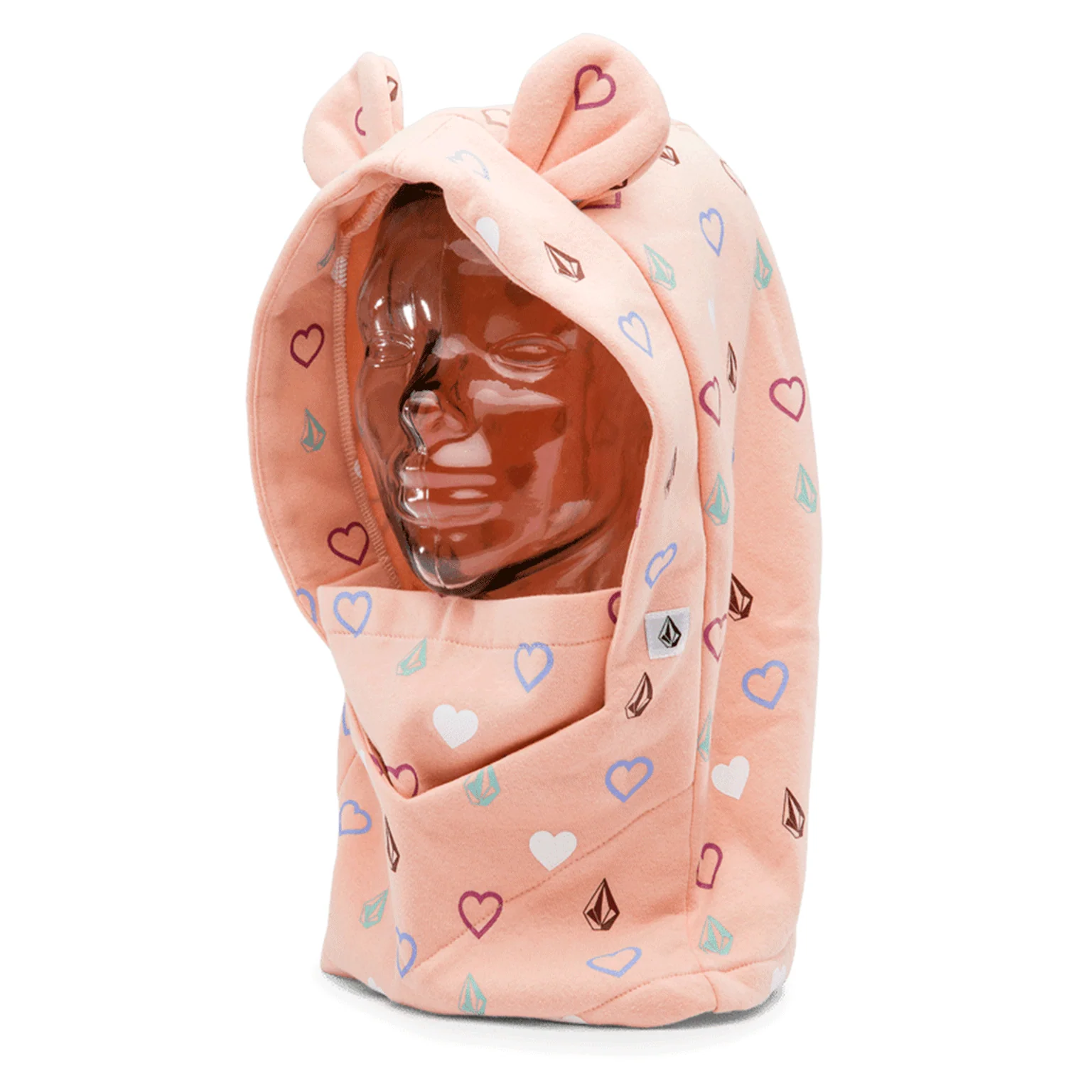 Volcom Kids Snow Creature Hood Coral Haze