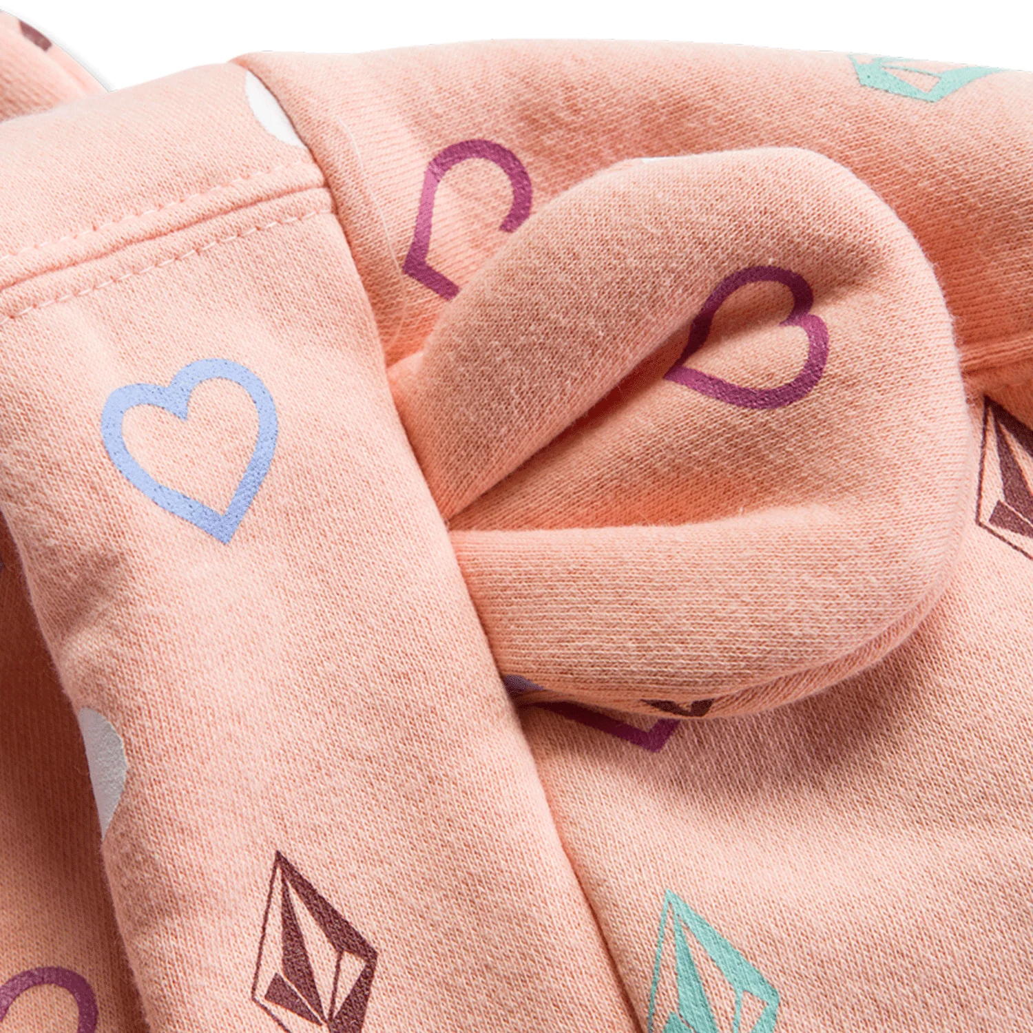 Volcom Kids Snow Creature Hood Coral Haze - Image 3