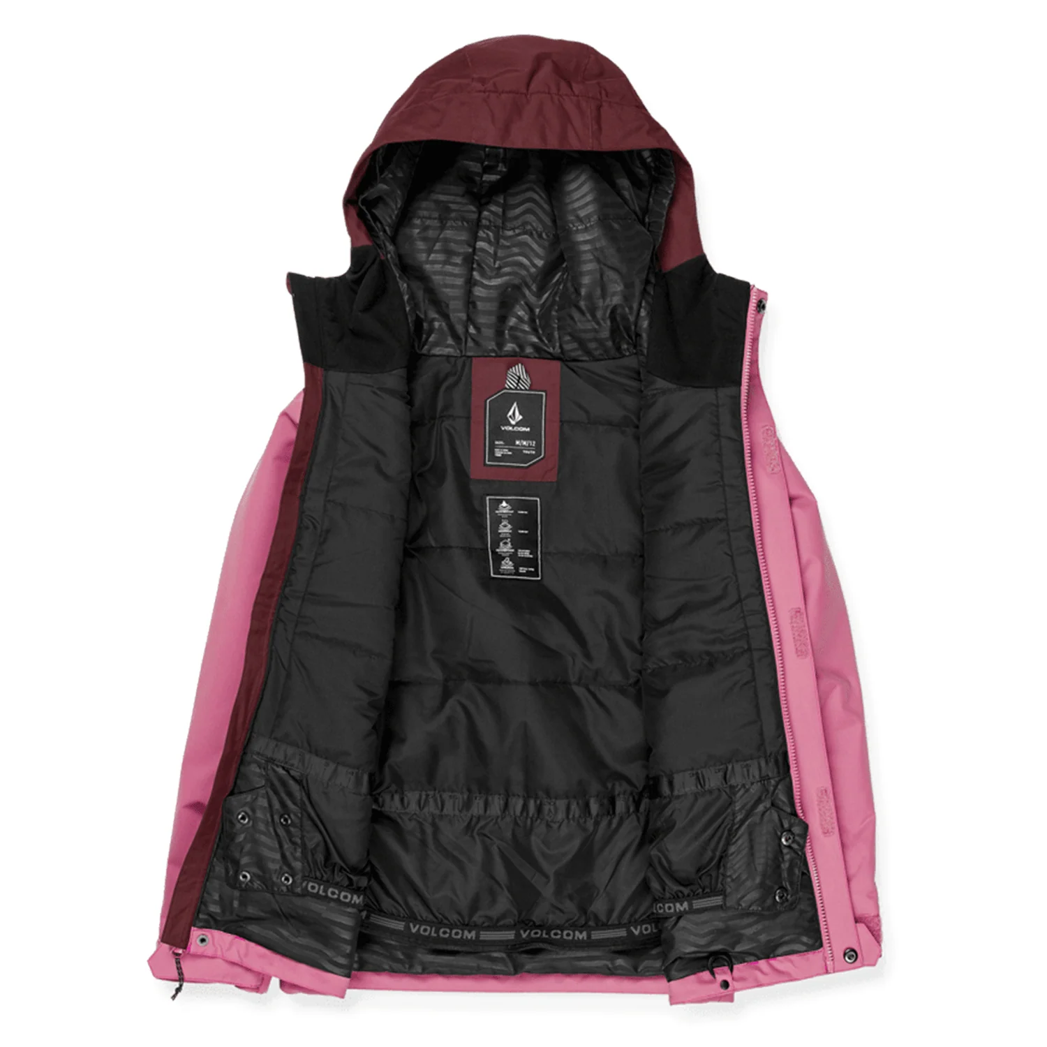 Volcom Kids Stone.91 Insulated Jacket 2025 Blurred Violet - Image 3