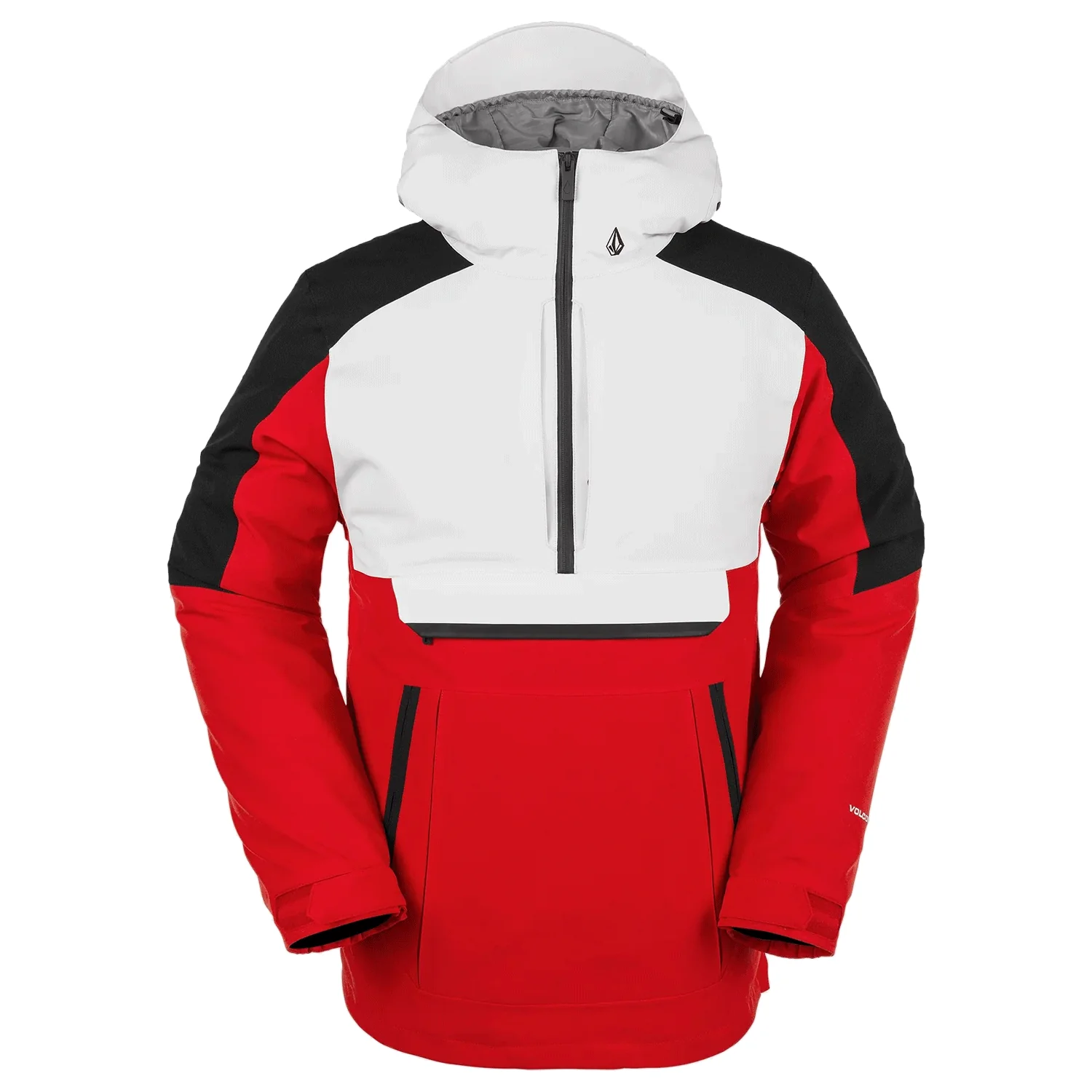 Volcom Men's Brighton PulloverJacket 2024 Red