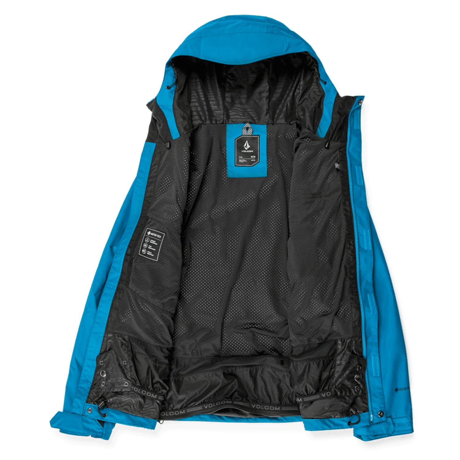 Volcom Men's Dua Gore-tex Jacket 2025 Light Blue - Image 3