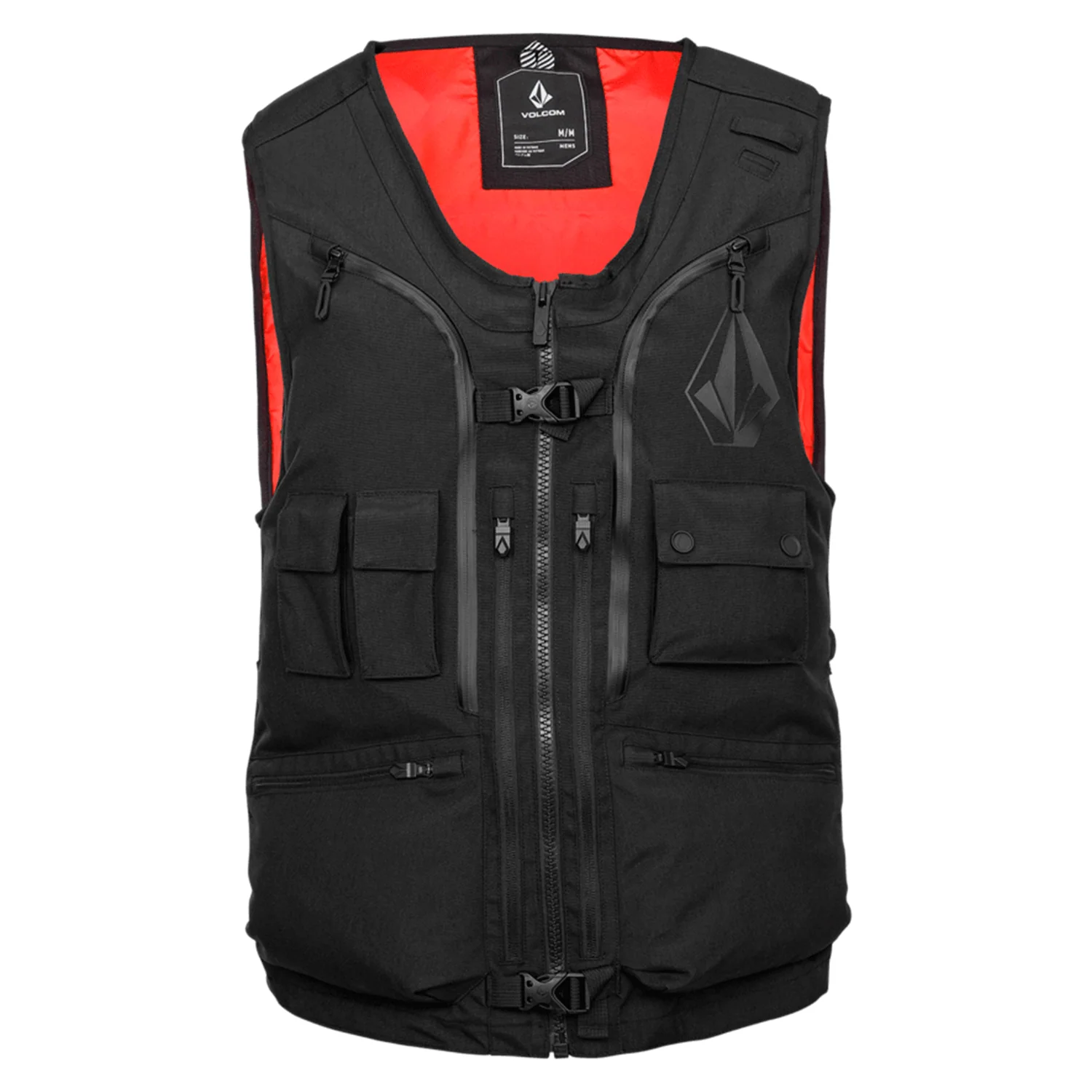 Volcom Men's Iguchi Slack Vest 2026 Black
