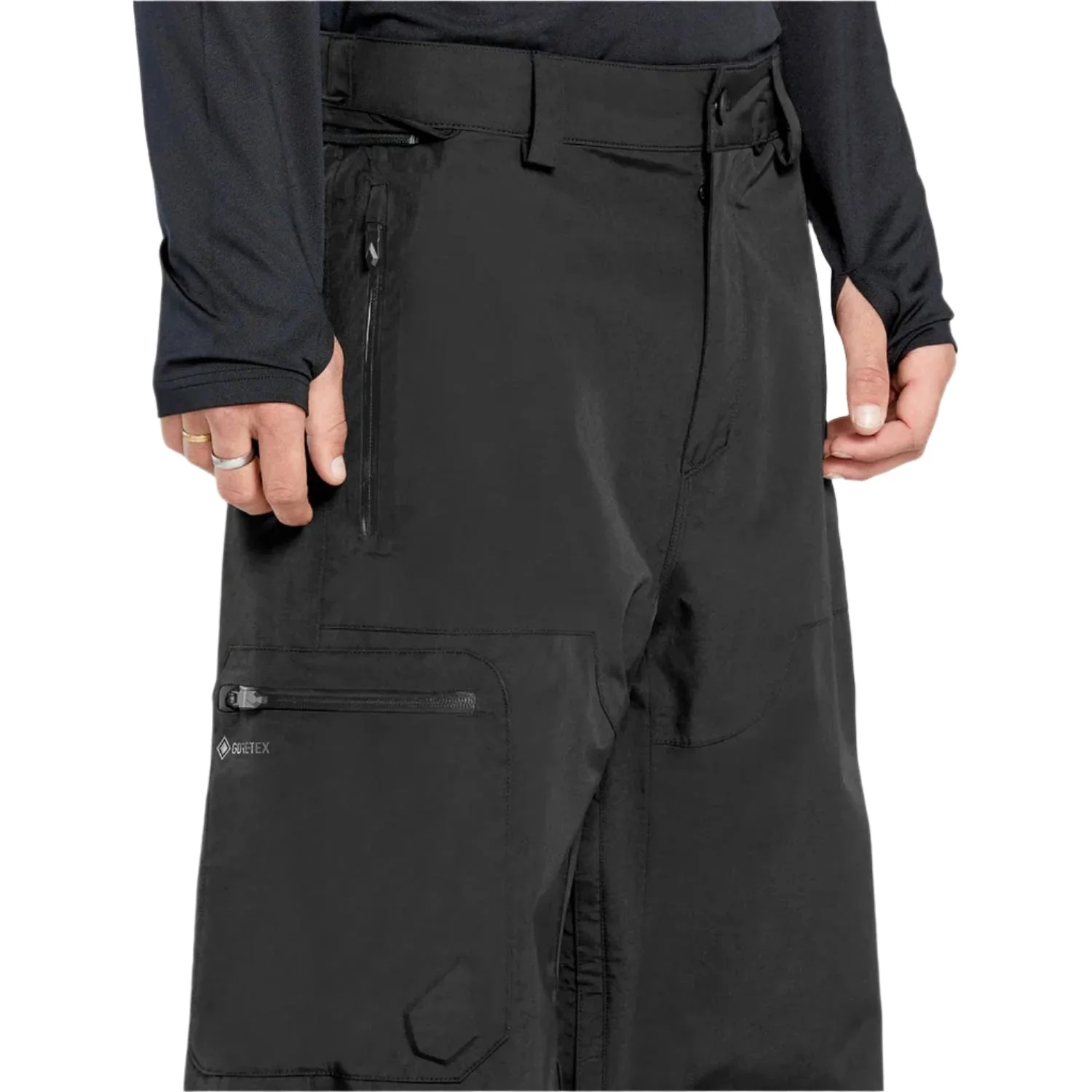 Volcom Men's L Gore-tex Pant 2025 Black - Image 4