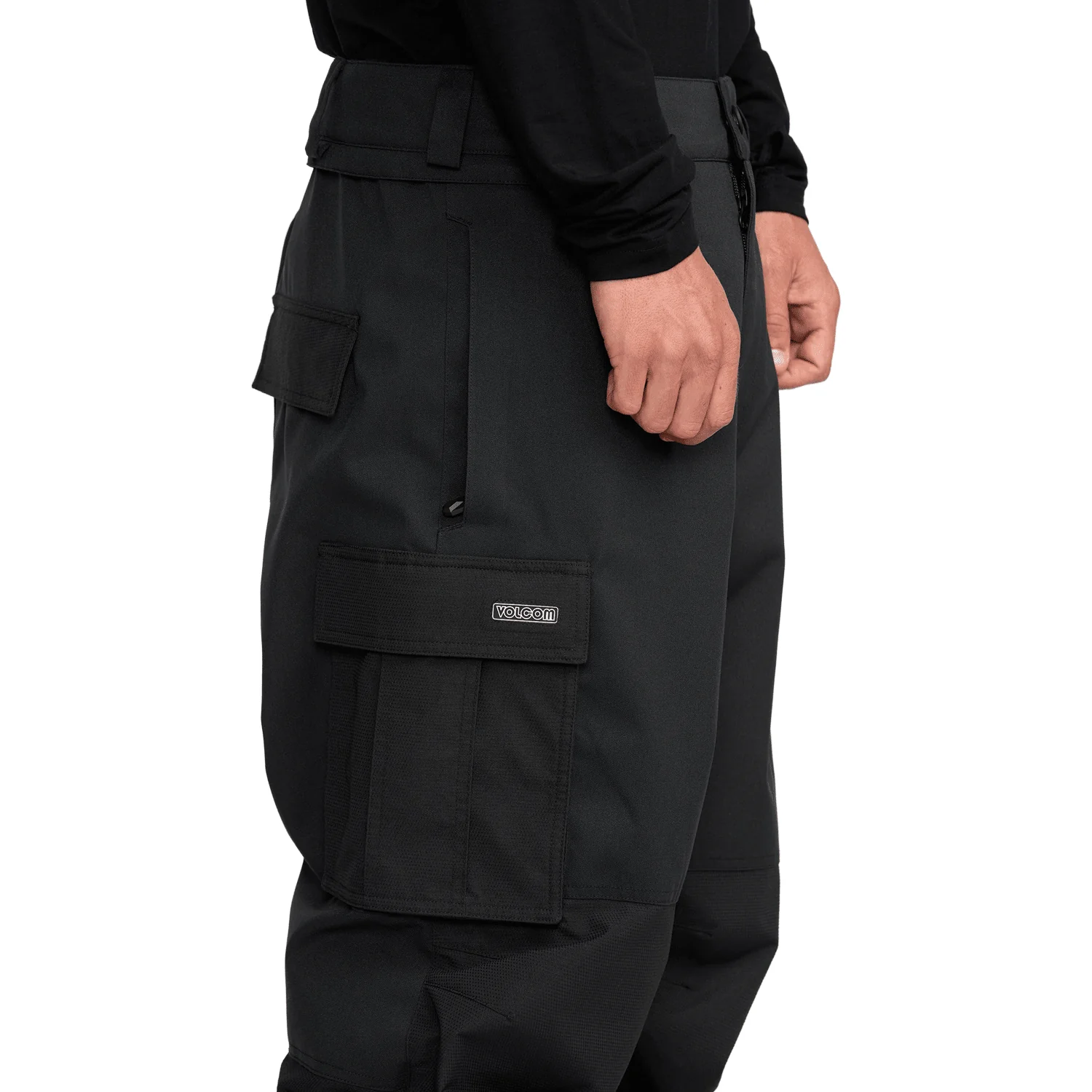 Volcom Men's Nwrk Baggy Pant 2026 Black - Image 4
