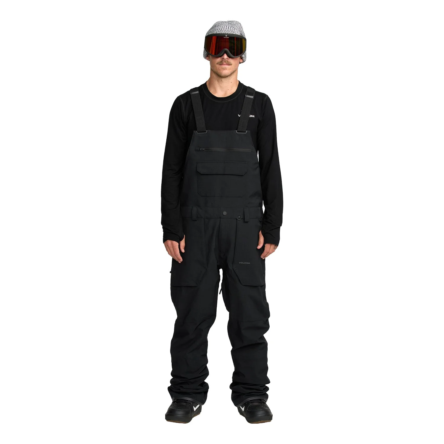 Volcom Men's Roan Bib Overall 2026 Black