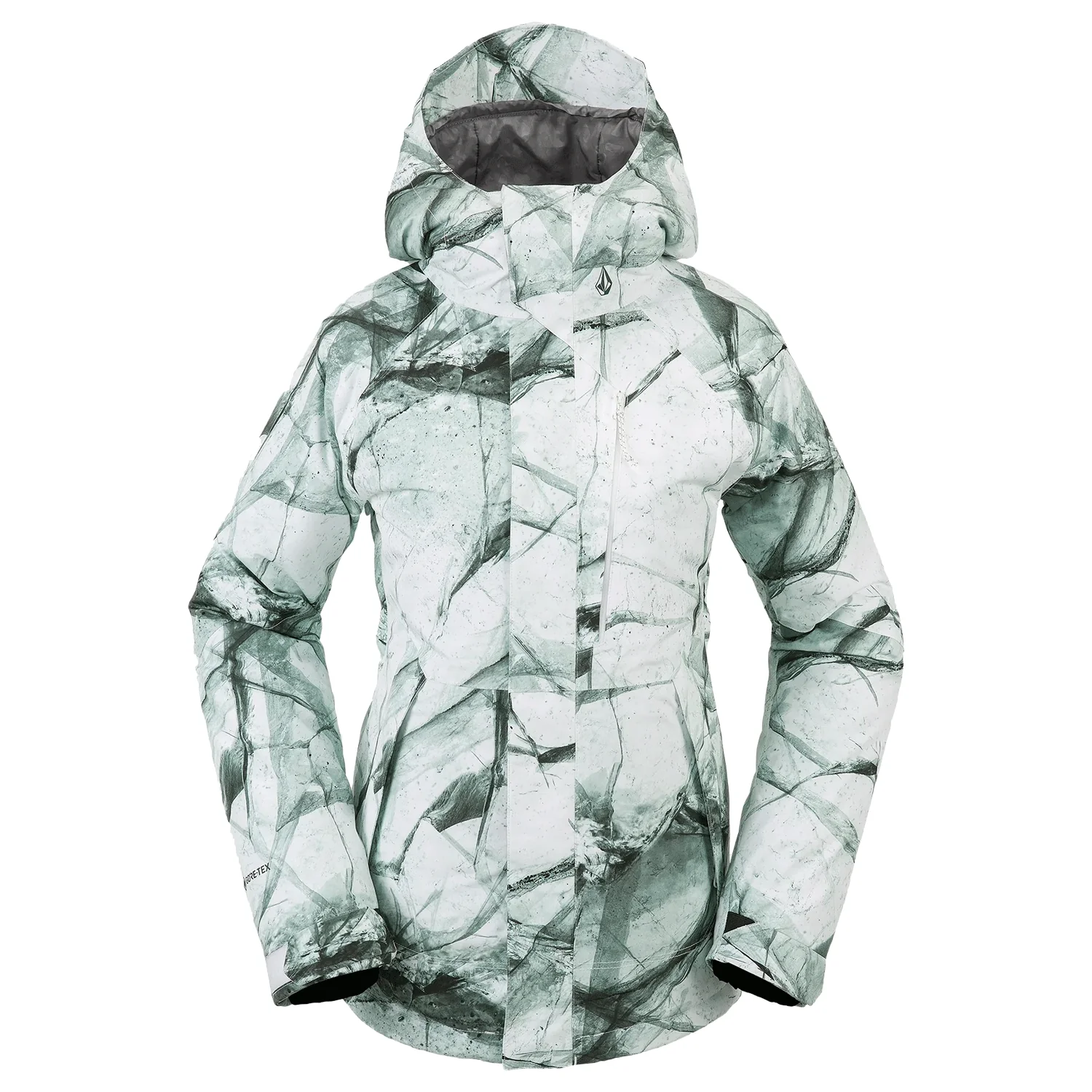Volcom Women's Aris Insulated Gore-tex Jacket 2024 White Ice