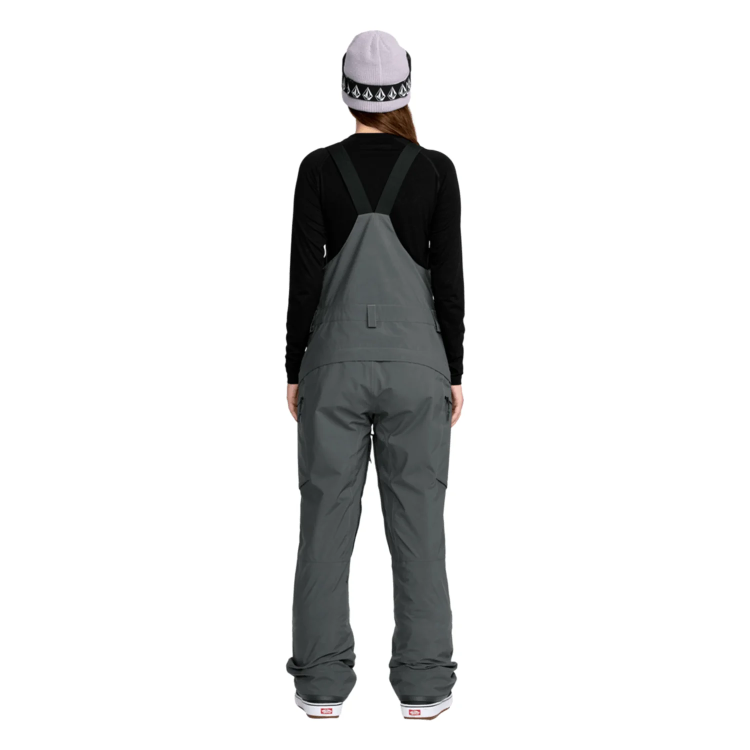 Volcom Women's Ash Stretch Gore-tex Bib Overall 2026 Dark Grey - Image 2