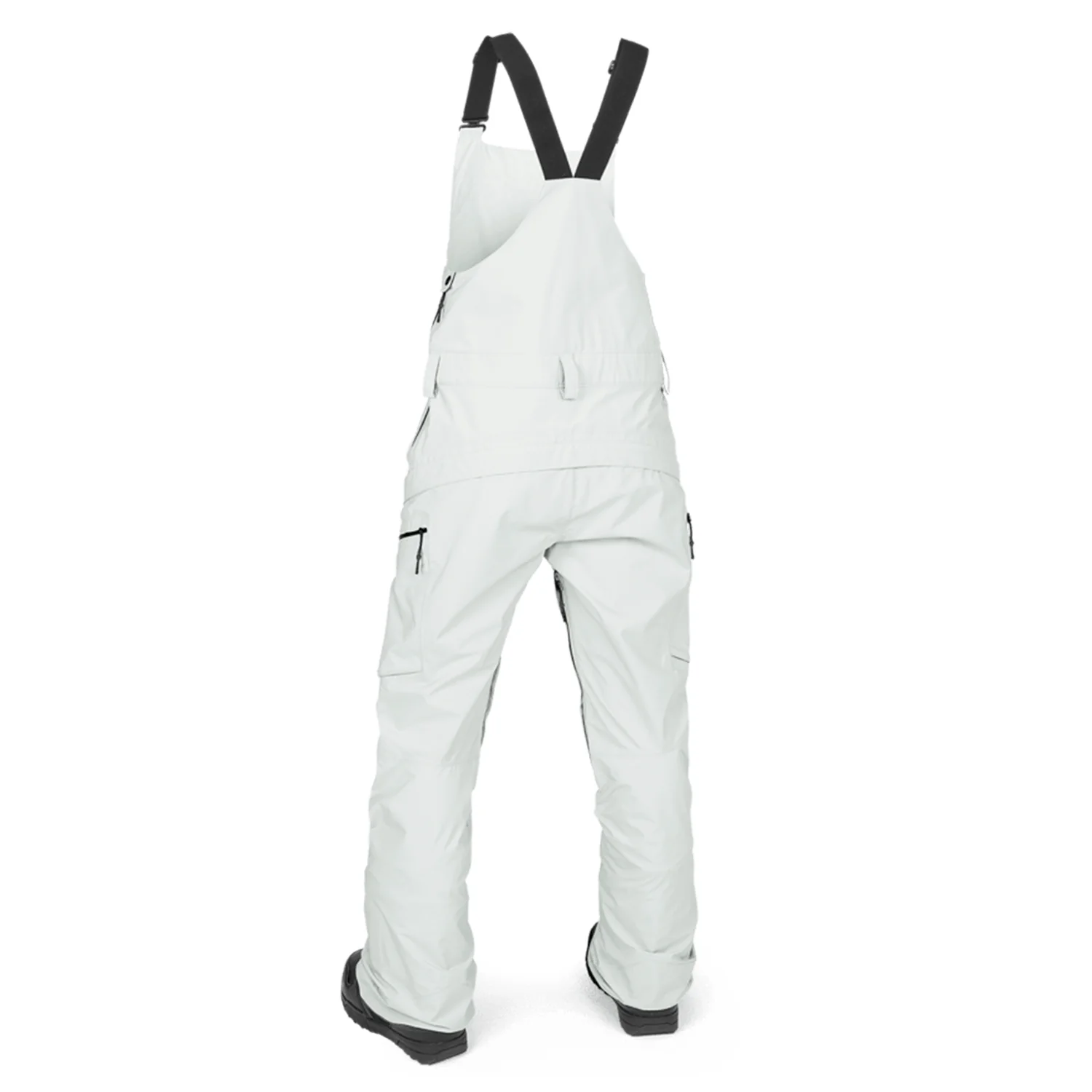 Volcom Women's Elm Stretch Gore-tex Bib Overall 2025 Cloud Grey - Image 2