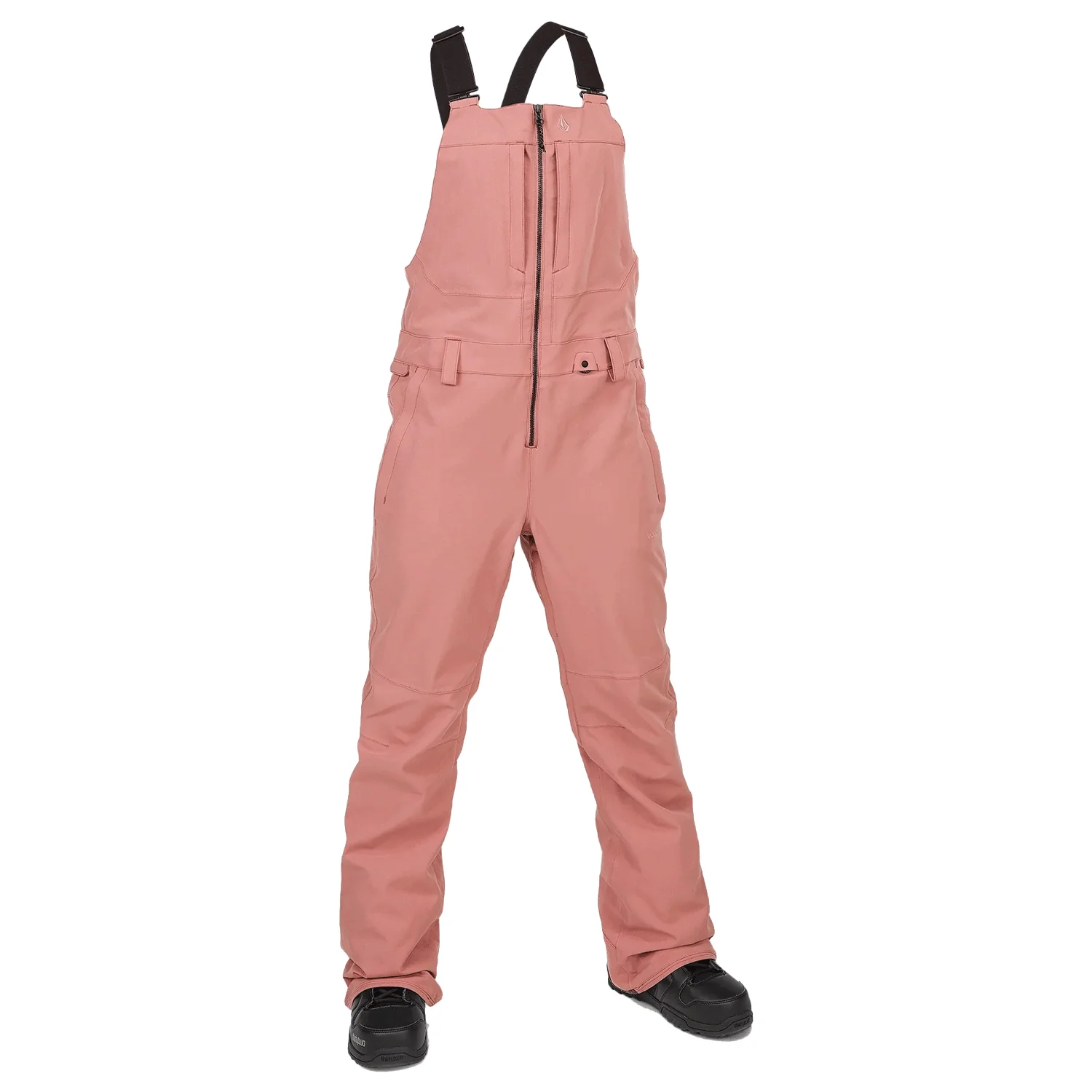 Volcom Women's Swift Overall Bib Pant 2024 Earth Pink