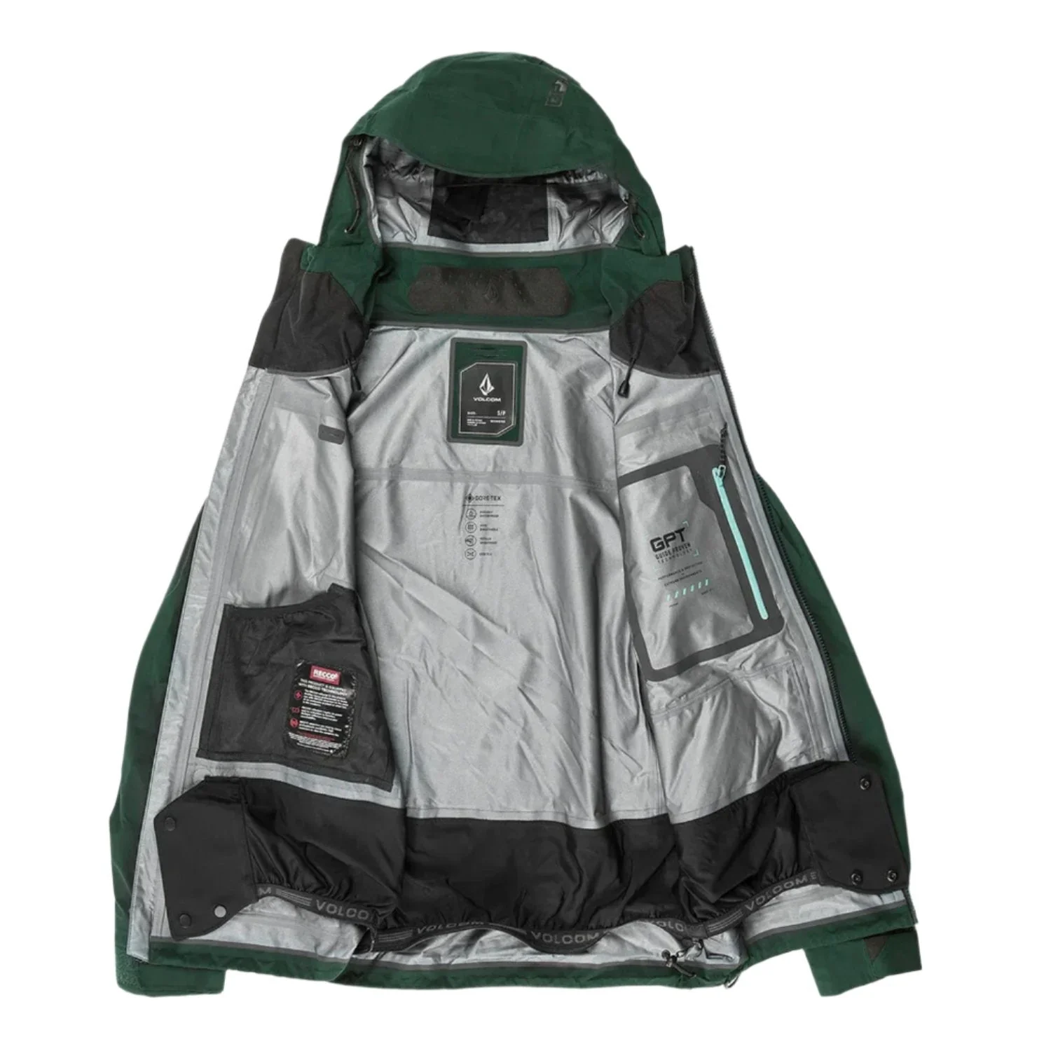 Volcom Women's VS 3L Stretch Gore-tex Jacket 2025 Scarab - Image 3